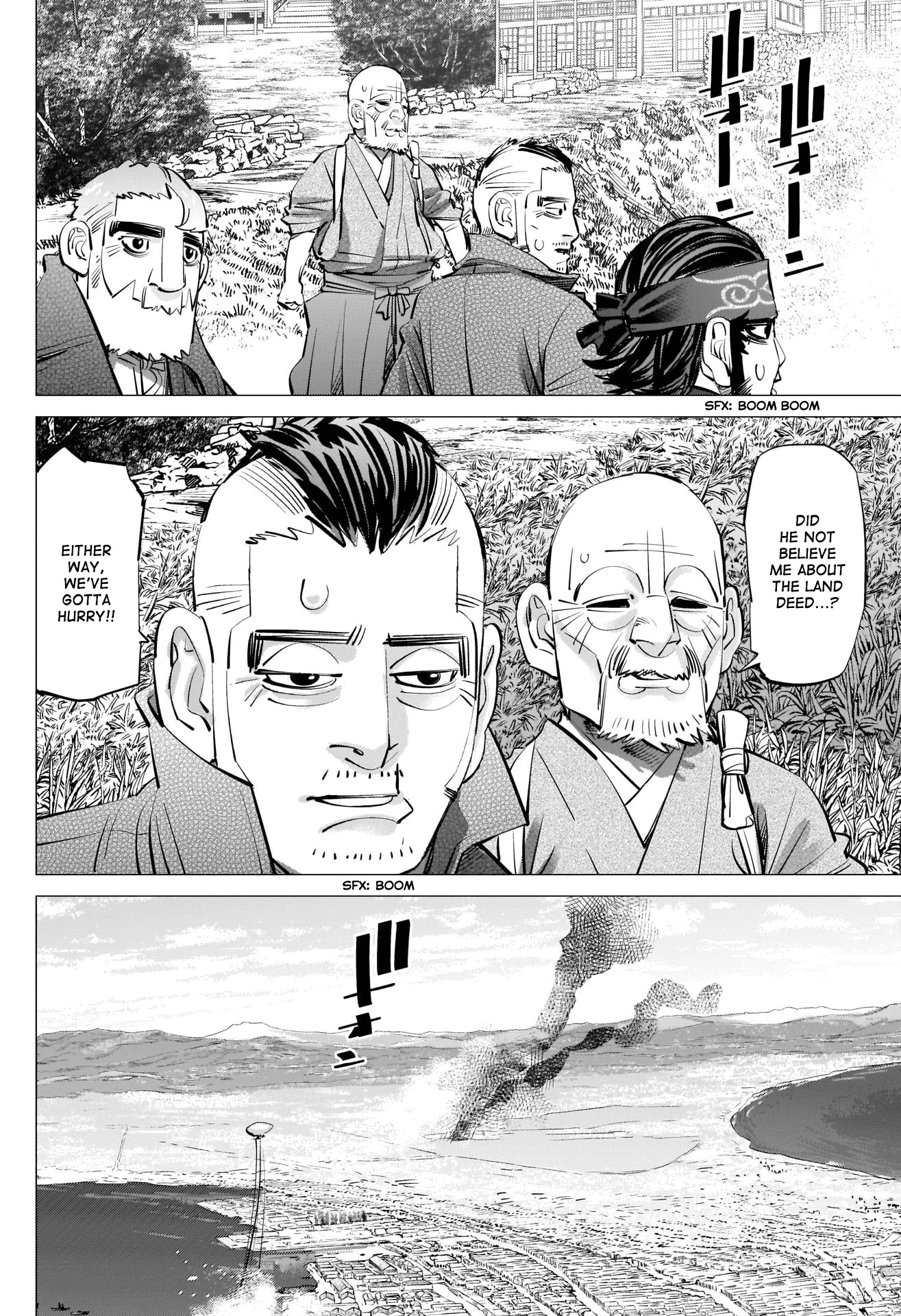 Golden Kamui Chapter 289 page 6 - Chapter 289: The Siege of Goryokaku