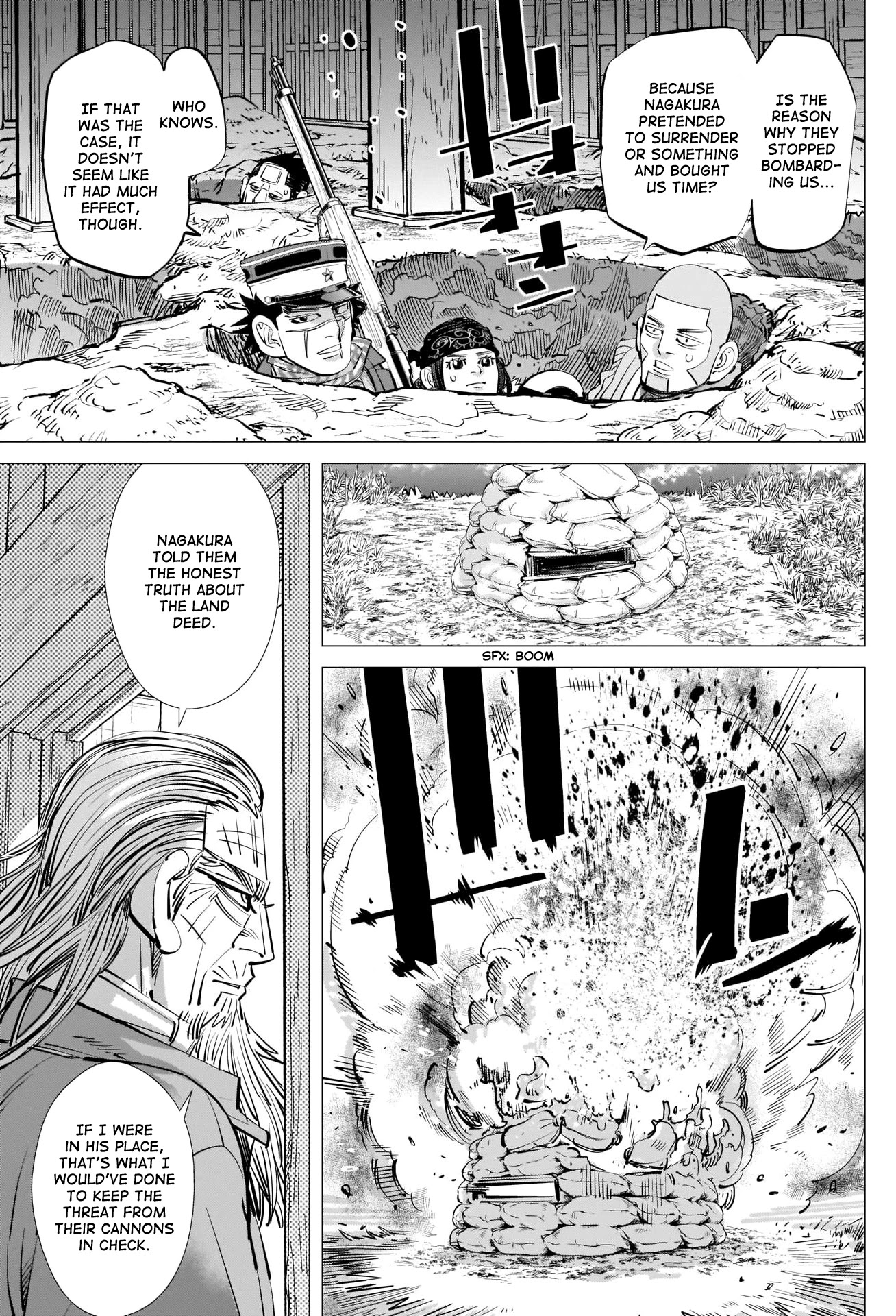 Golden Kamui Chapter 289 page 7 - Chapter 289: The Siege of Goryokaku