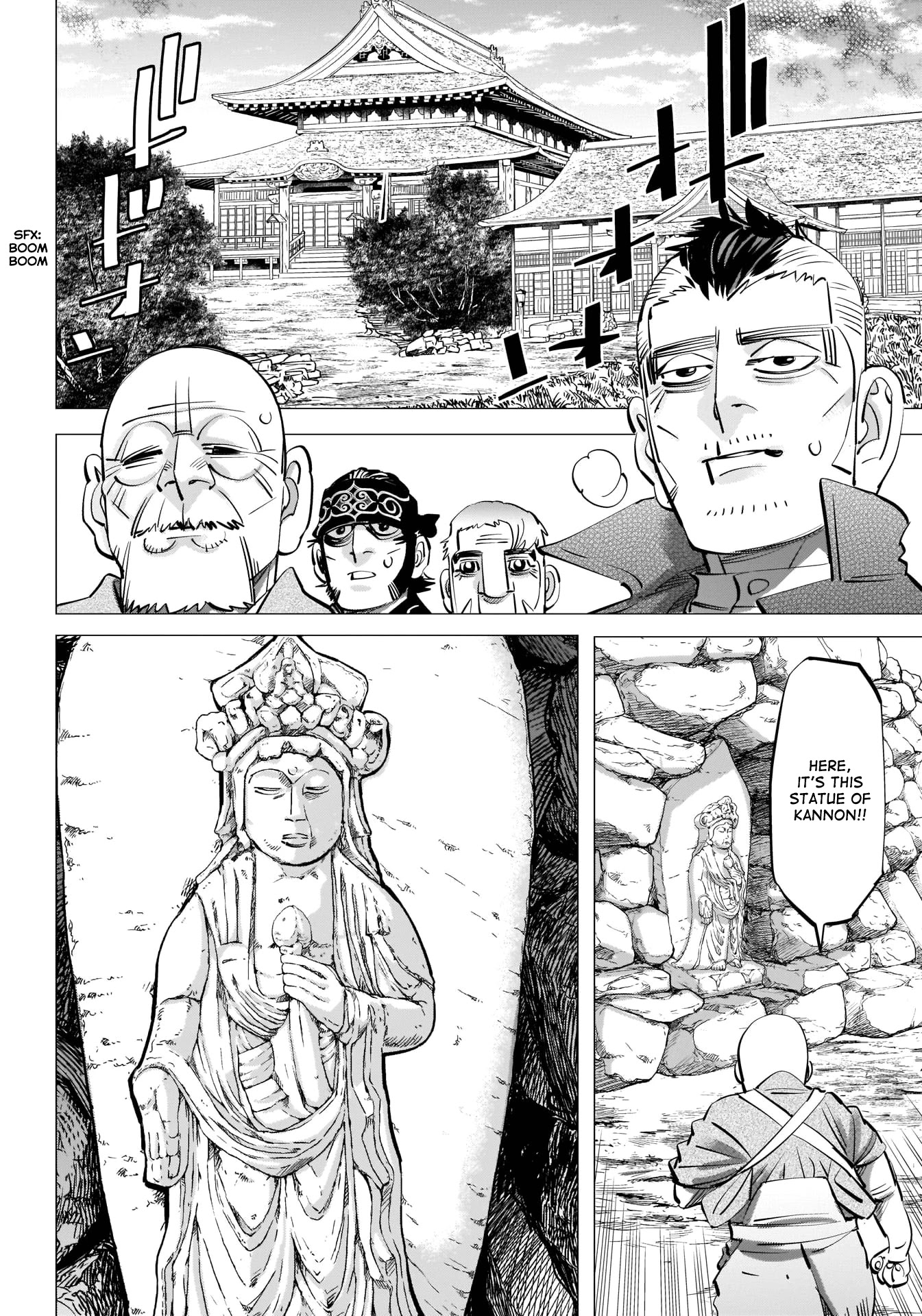 Golden Kamui Chapter 290 page 17 - Chapter 290: The Statue of Kannon