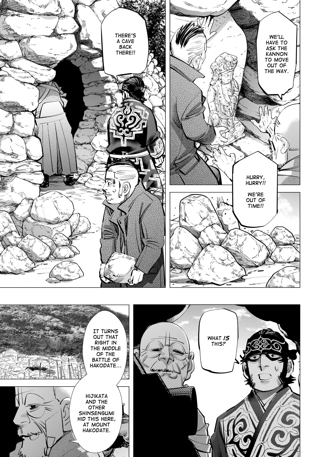Golden Kamui Chapter 290 page 18 - Chapter 290: The Statue of Kannon