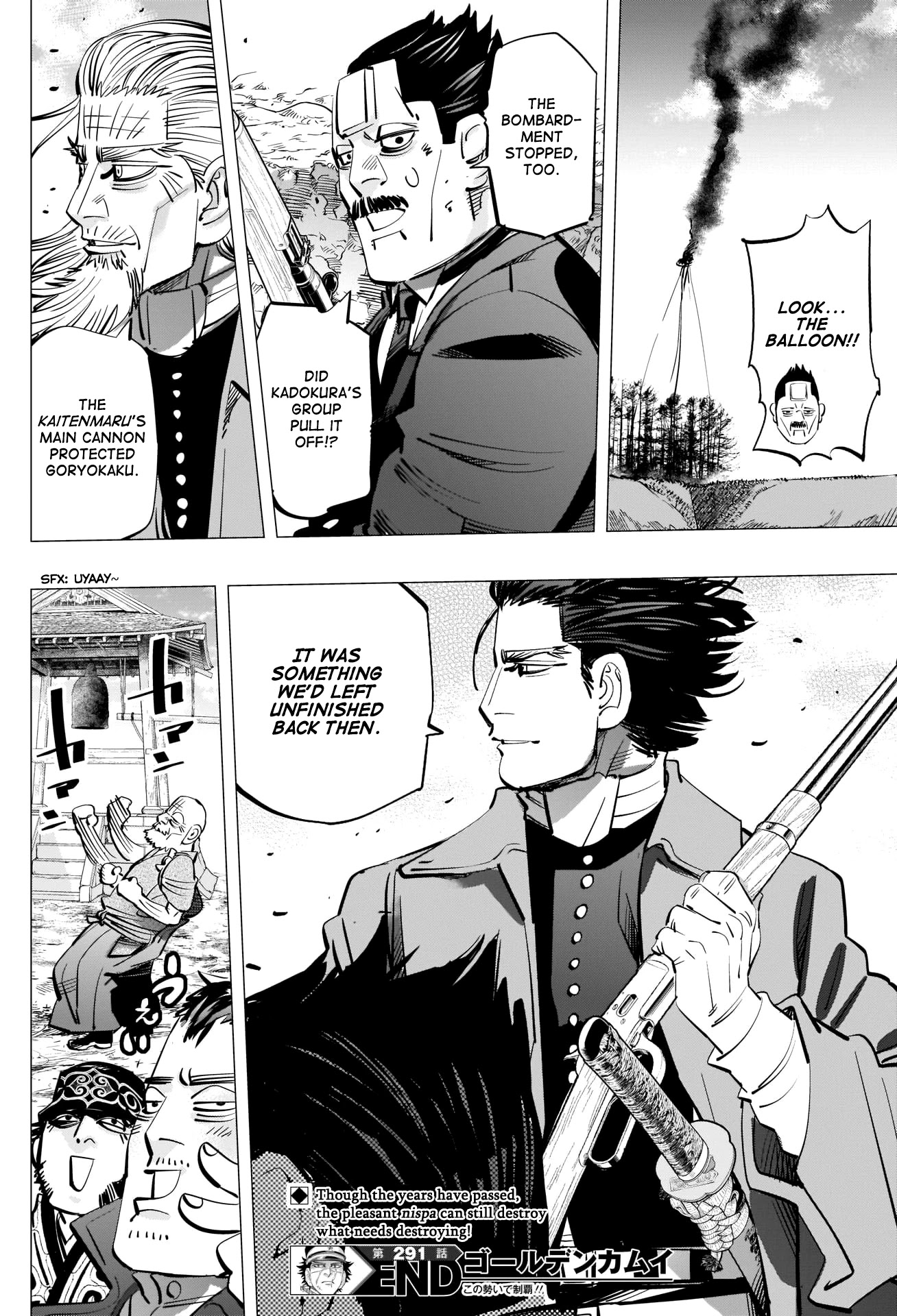 Golden Kamui Chapter 291 page 18 - Chapter 291: Antique