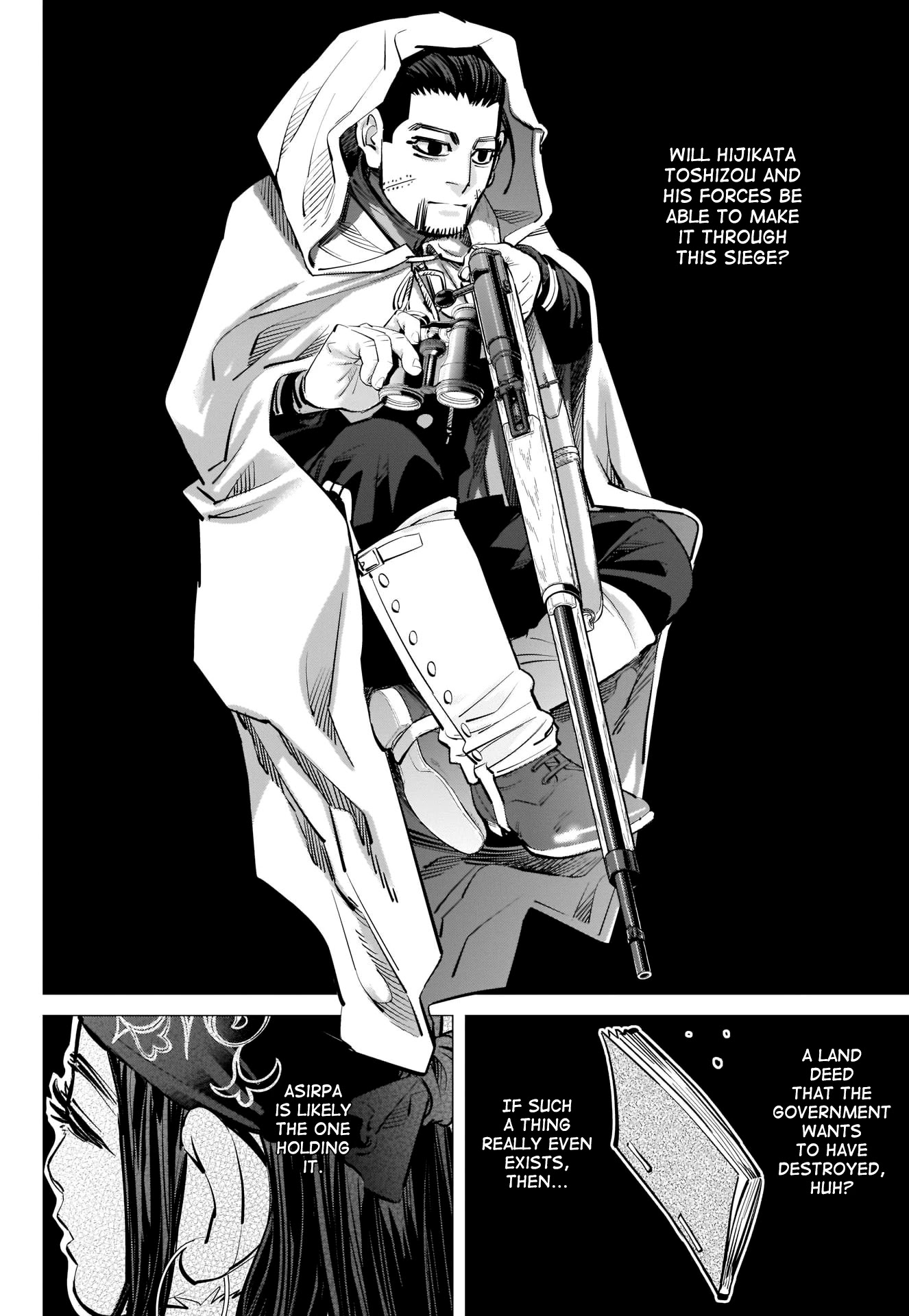 Golden Kamui Chapter 292 page 6 - Chapter 292: The Naval Battle of Hakodate Bay
