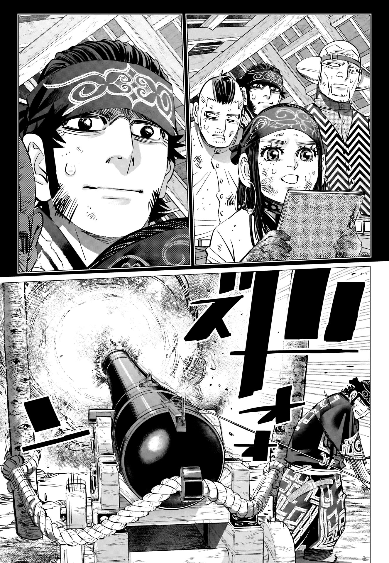 Golden Kamui Chapter 292 page 9 - Chapter 292: The Naval Battle of Hakodate Bay