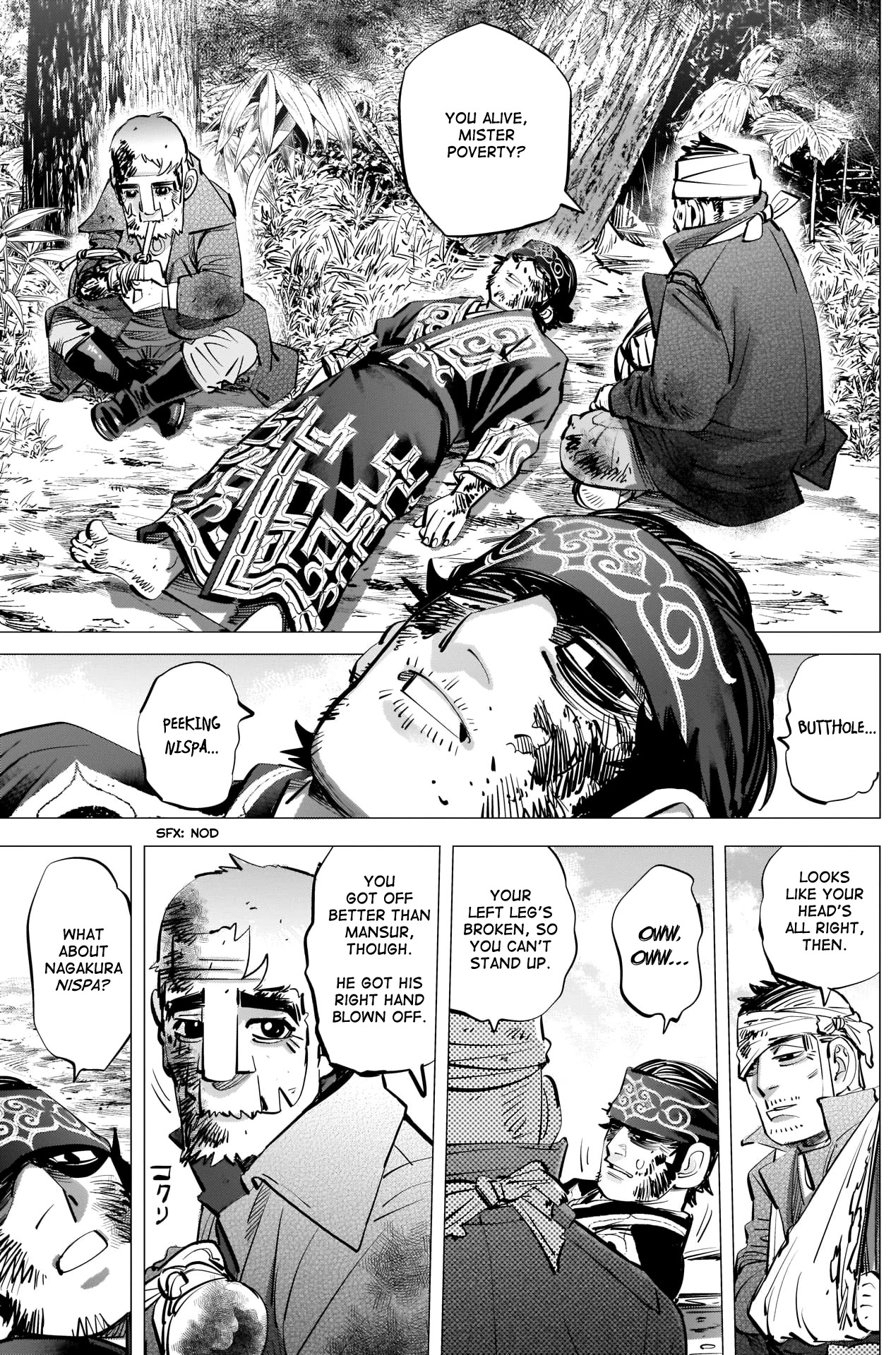 Golden Kamui Chapter 293 page 11 - Chapter 293: Intruders