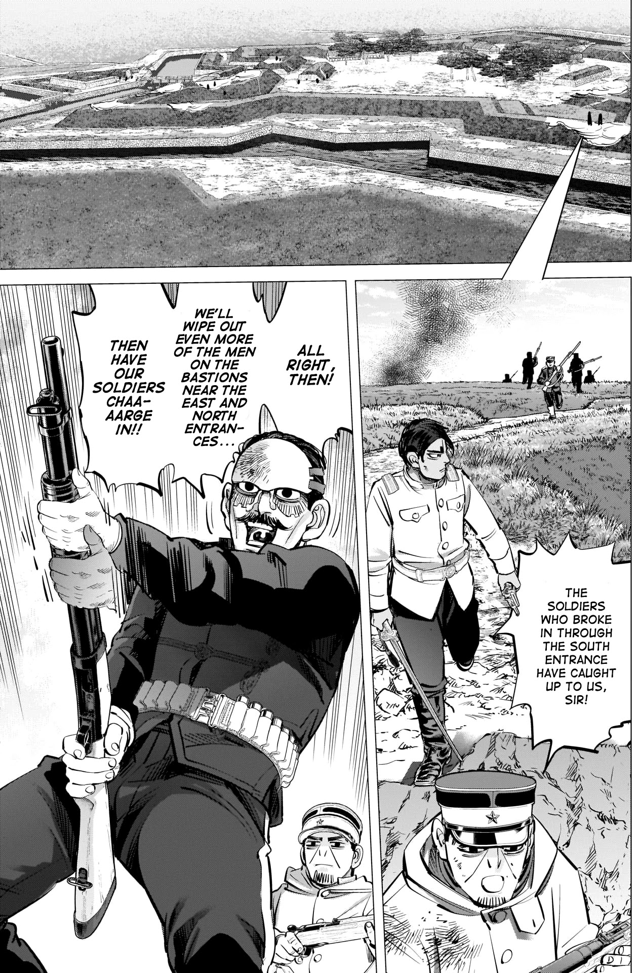 Golden Kamui Chapter 293 page 13 - Chapter 293: Intruders