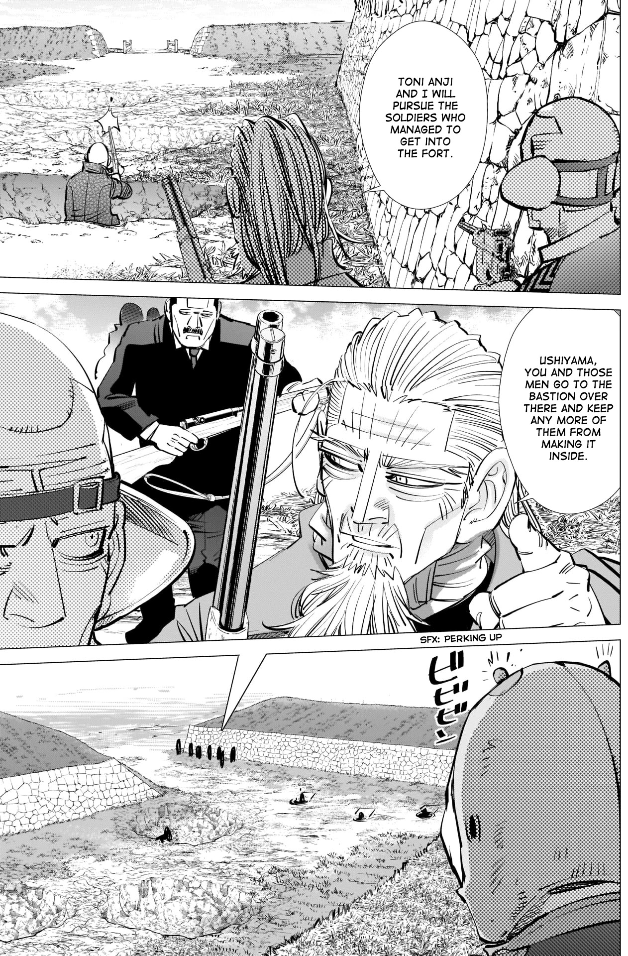 Golden Kamui Chapter 293 page 15 - Chapter 293: Intruders