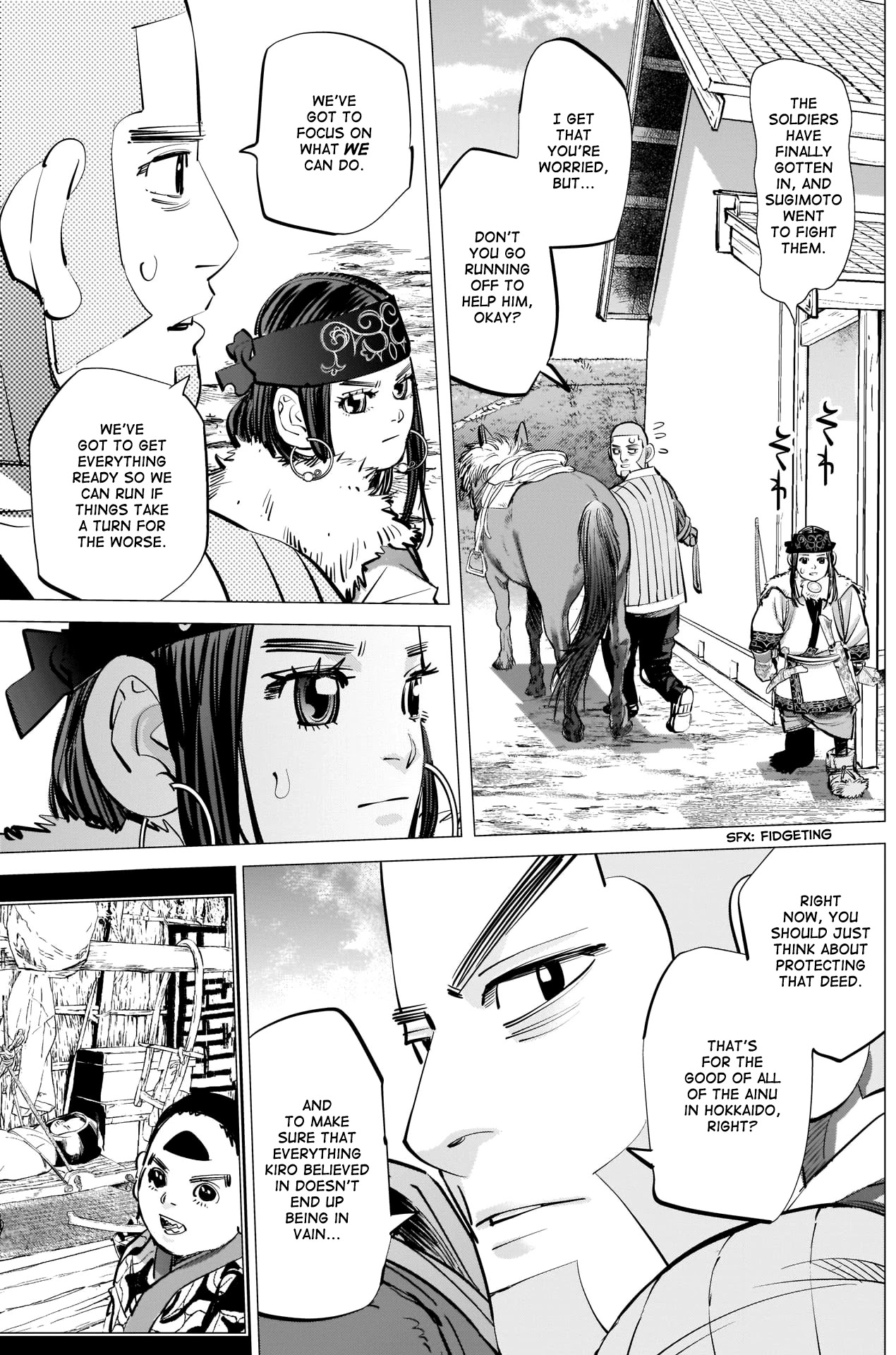Golden Kamui Chapter 293 page 9 - Chapter 293: Intruders
