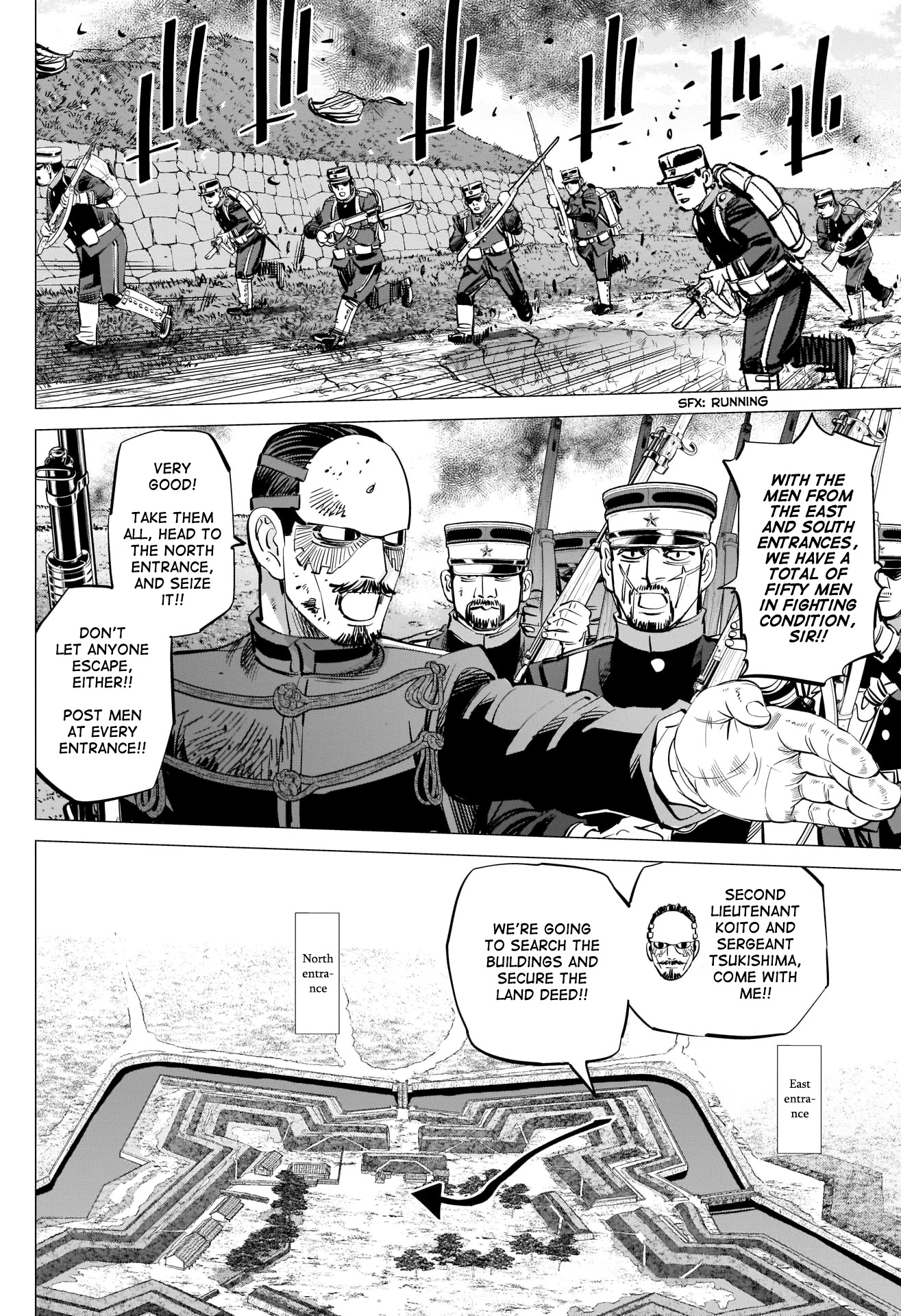 Golden Kamui Chapter 294 page 10 - Chapter 294: Silence