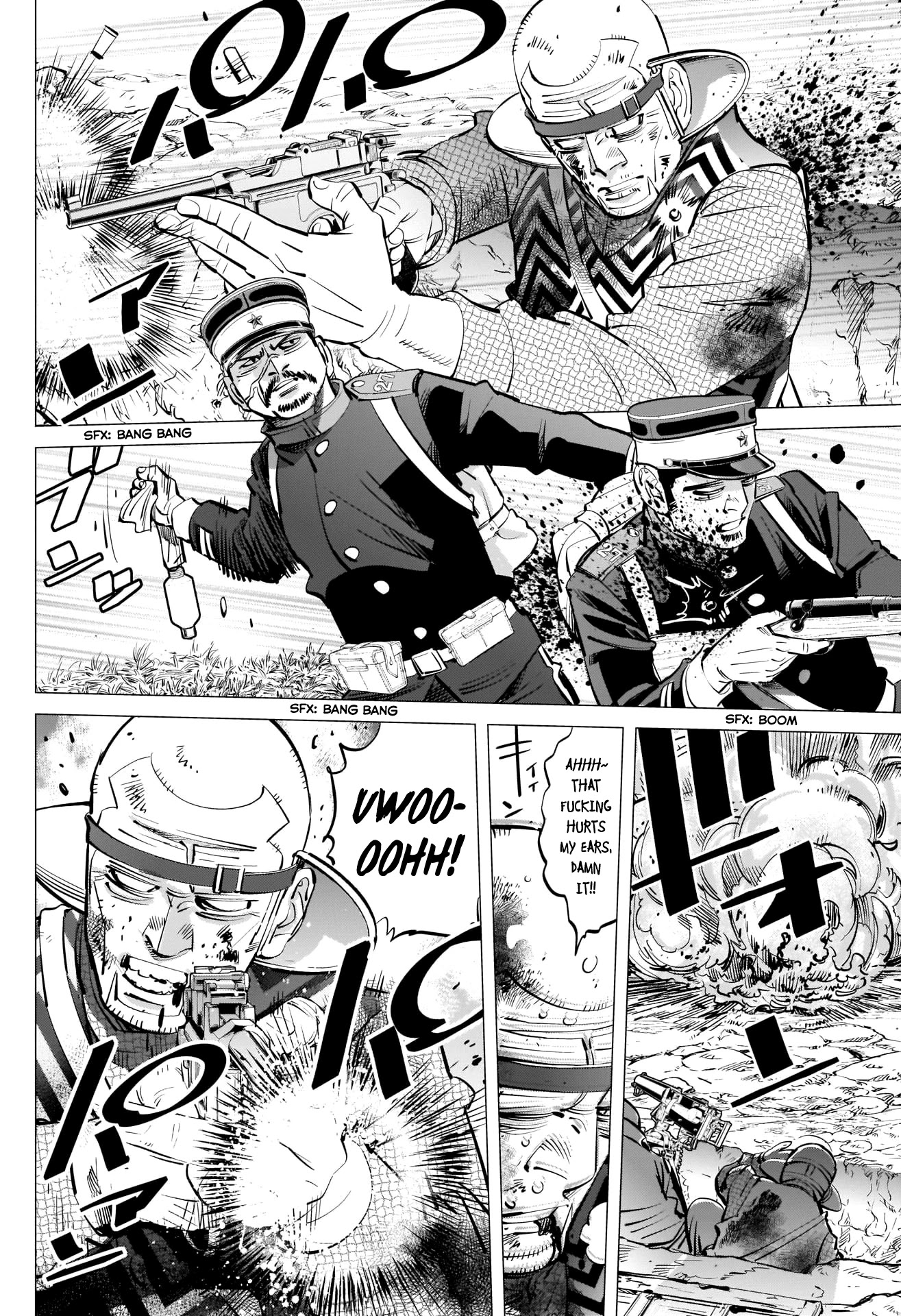 Golden Kamui Chapter 294 page 12 - Chapter 294: Silence