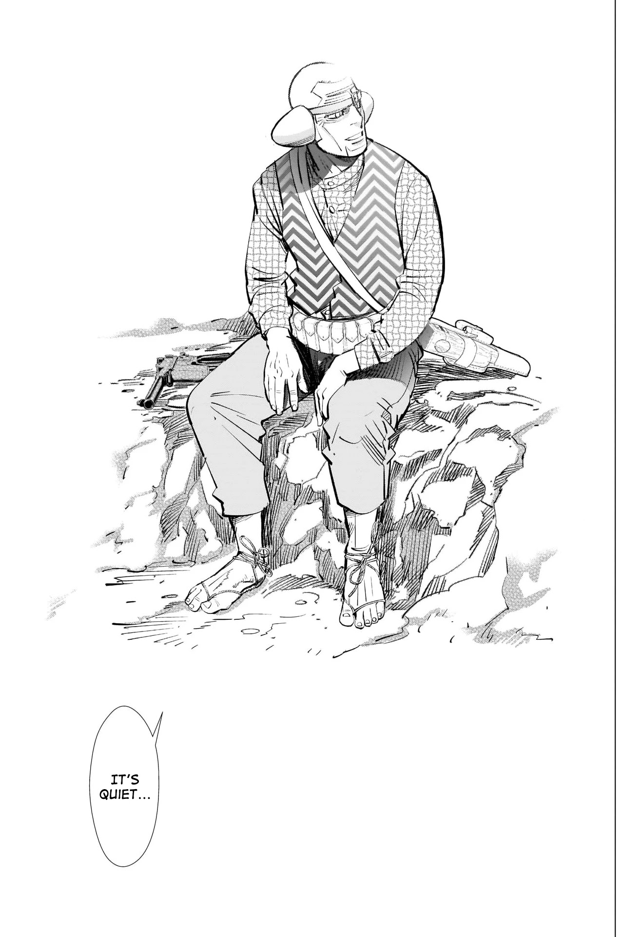 Golden Kamui Chapter 294 page 15 - Chapter 294: Silence