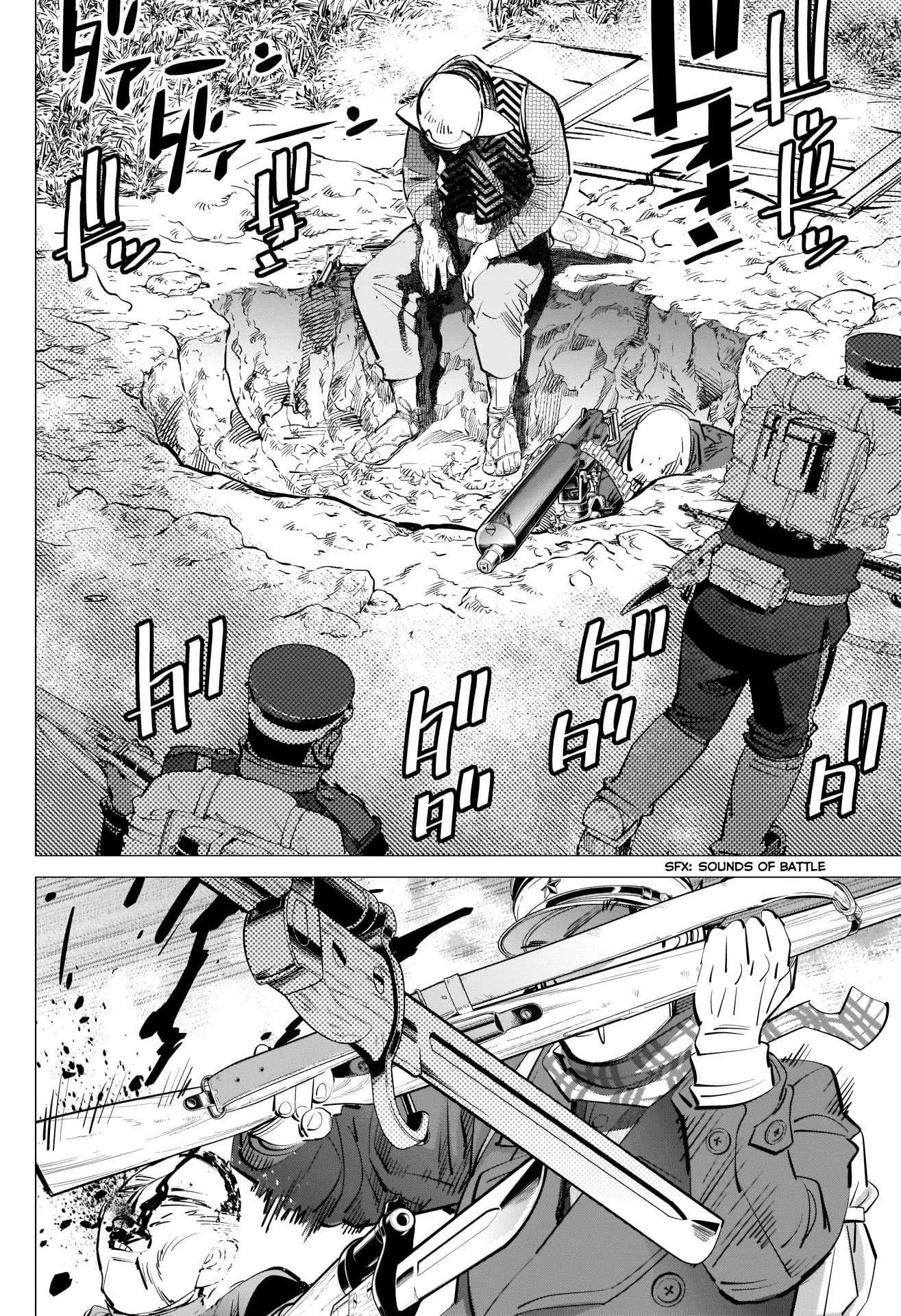 Golden Kamui Chapter 294 page 16 - Chapter 294: Silence