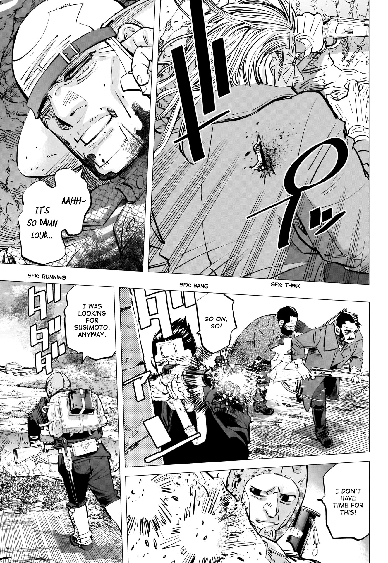 Golden Kamui Chapter 294 page 3 - Chapter 294: Silence