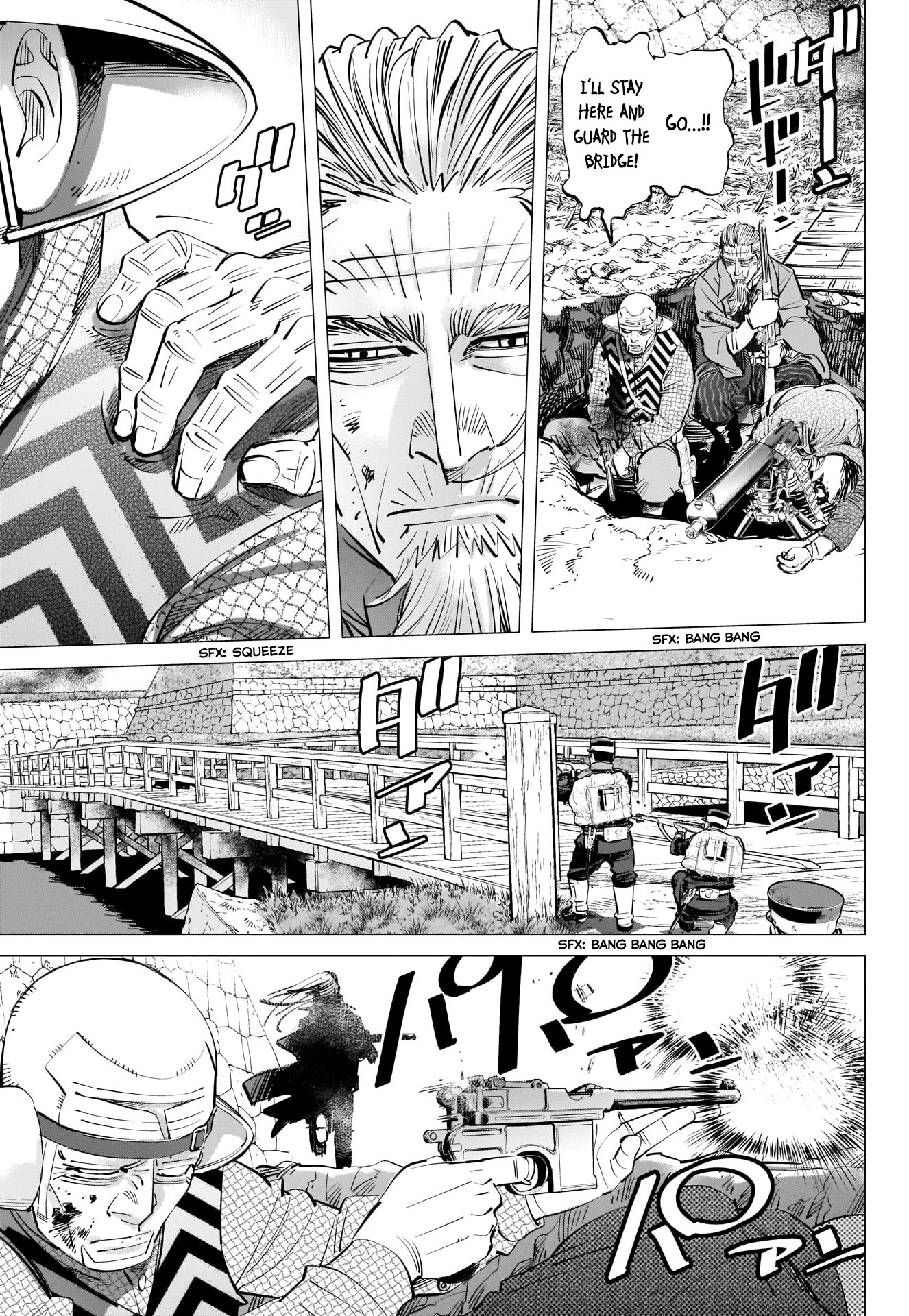Golden Kamui Chapter 294 page 5 - Chapter 294: Silence