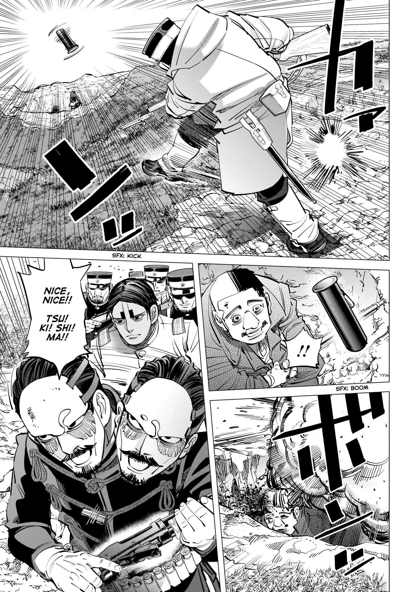 Golden Kamui Chapter 294 page 7 - Chapter 294: Silence