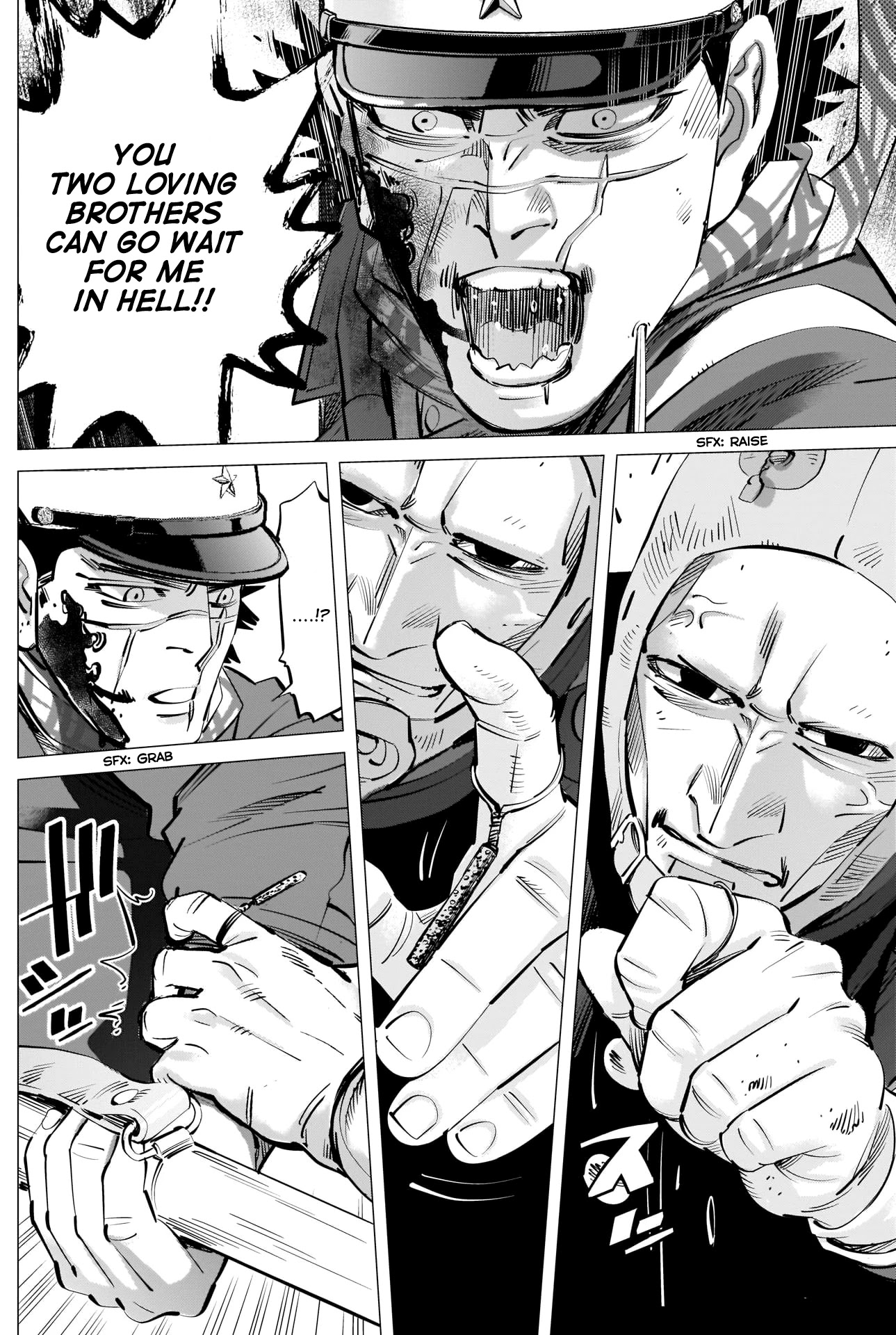 Golden Kamui Chapter 295 page 12 - Chapter 295: The Two of Them