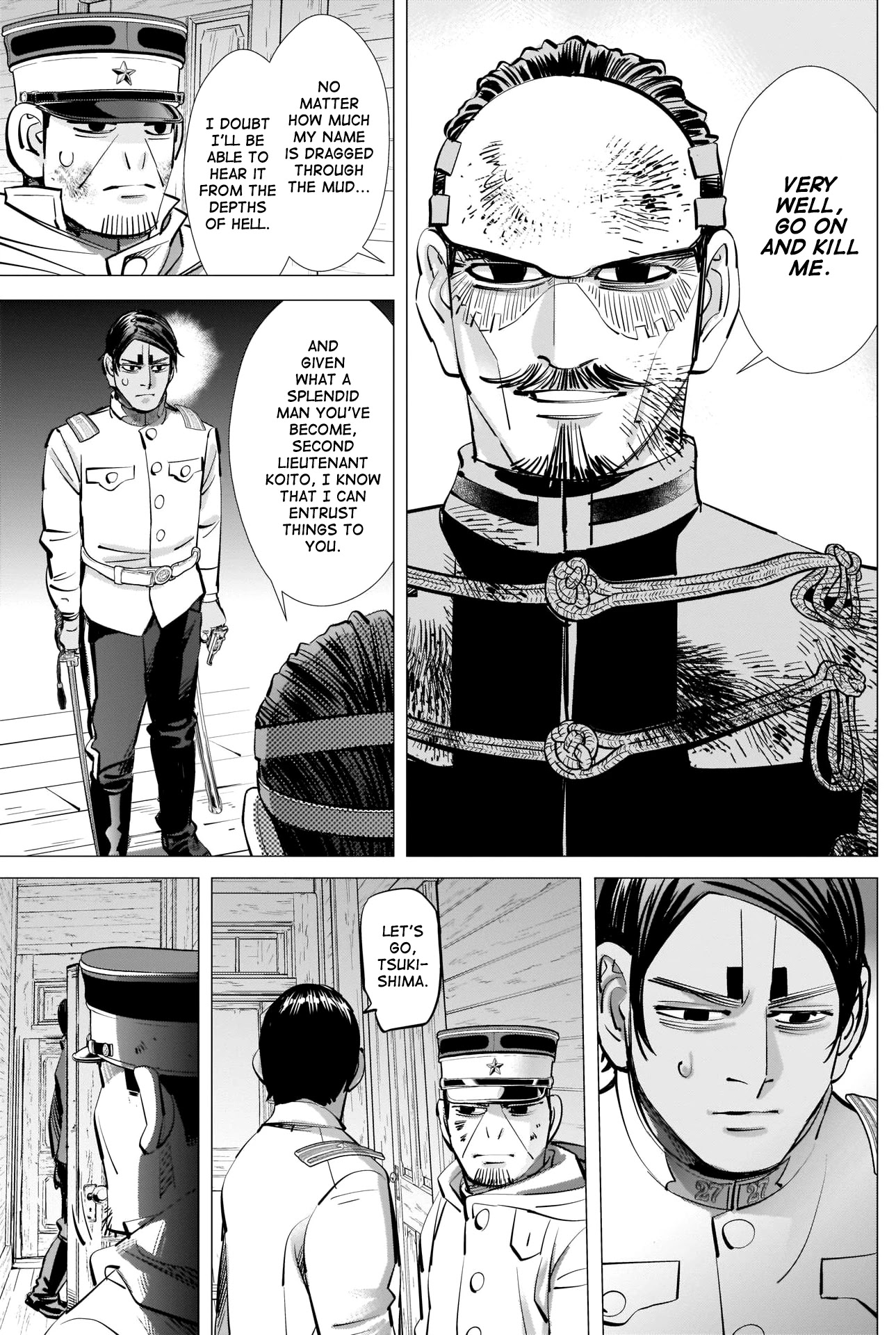 Golden Kamui Chapter 295 page 9 - Chapter 295: The Two of Them