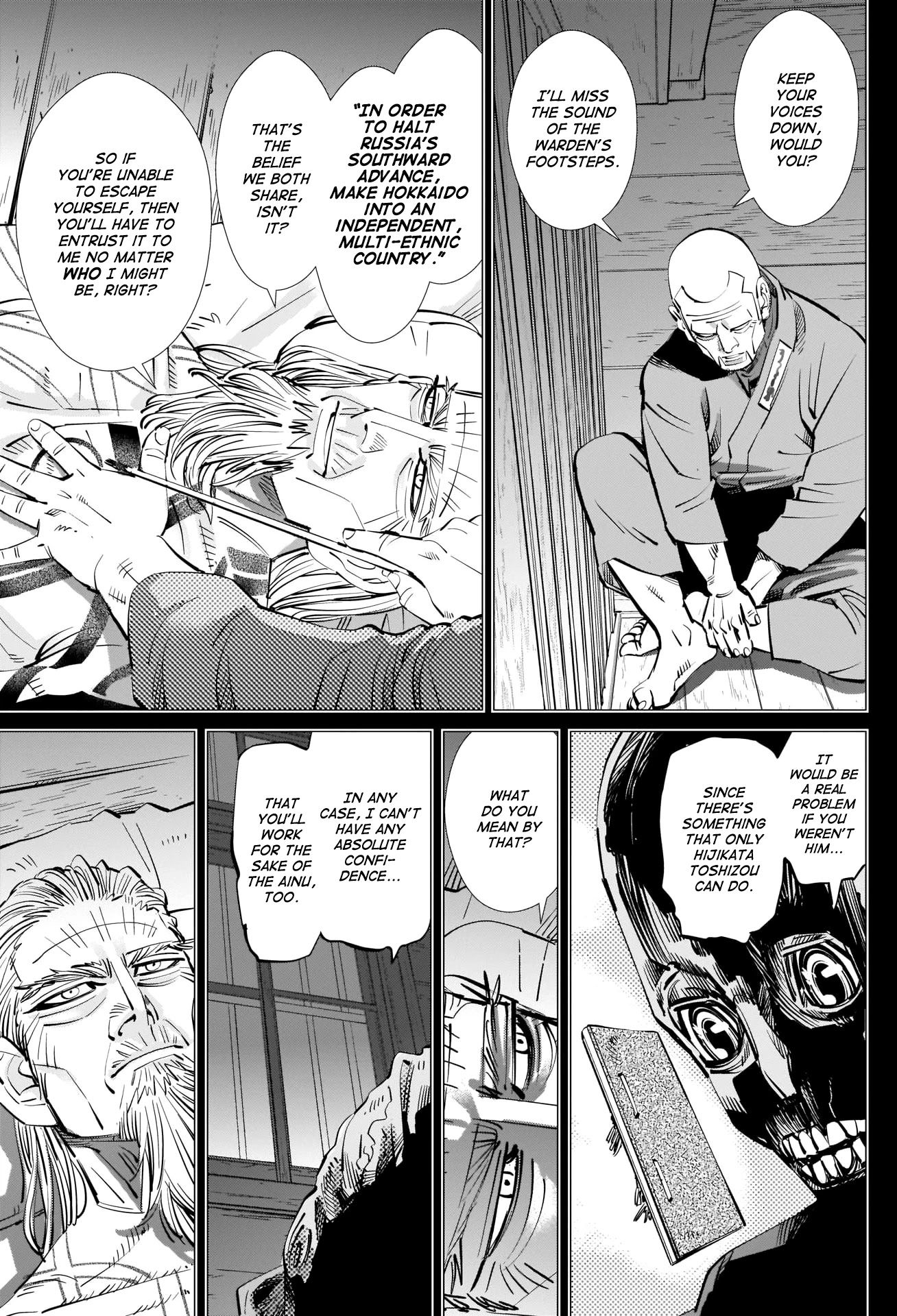 Golden Kamui Chapter 296 page 3 - Chapter 296: Bushido