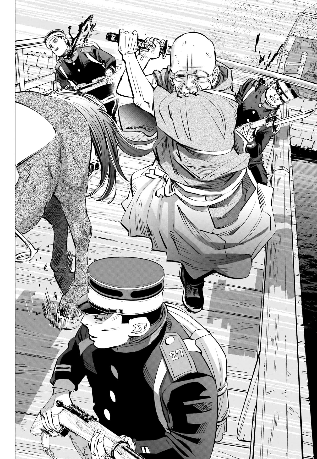 Golden Kamui Chapter 297 page 12 - Chapter 297: Escape from Goryokaku