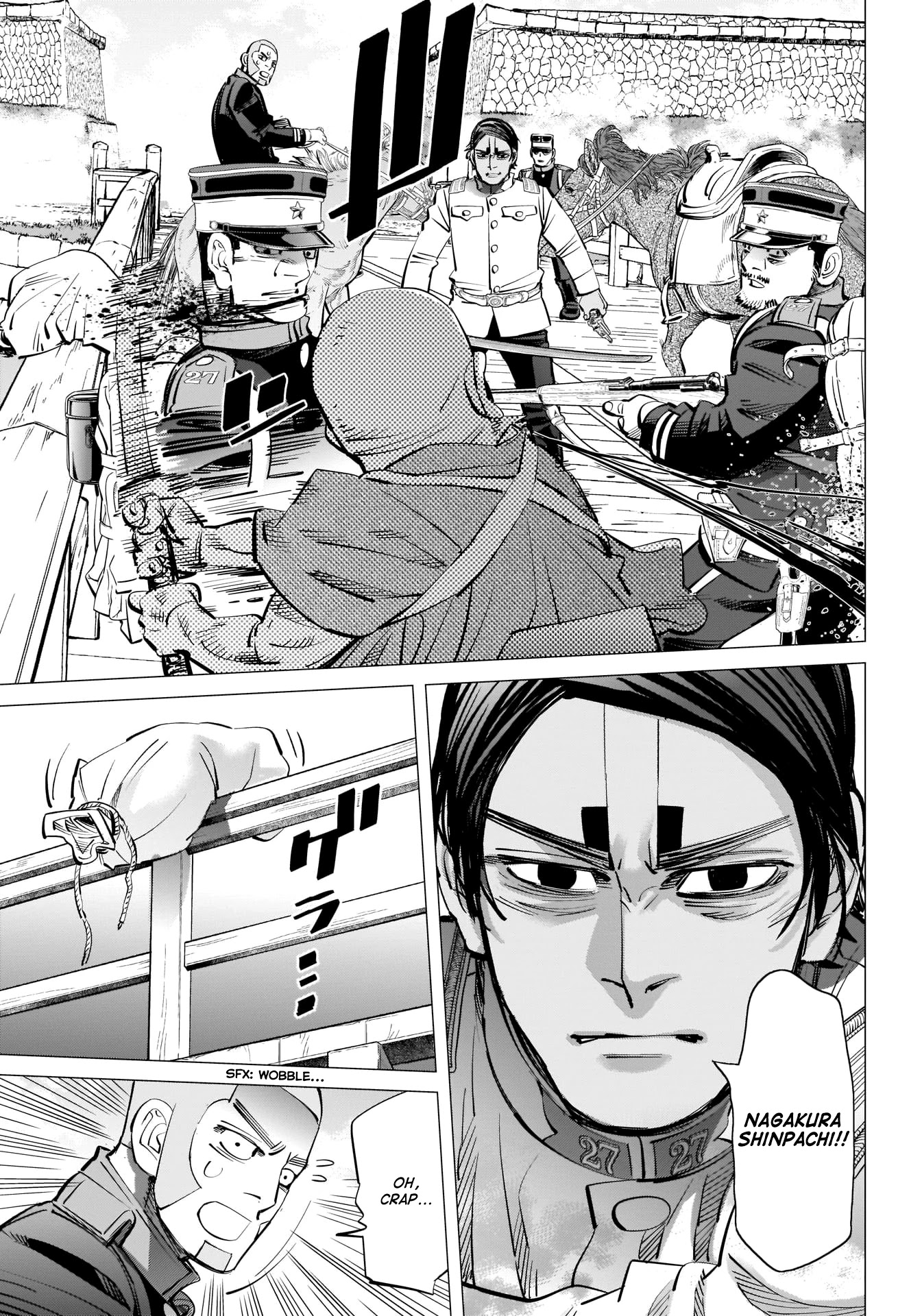 Golden Kamui Chapter 297 page 13 - Chapter 297: Escape from Goryokaku