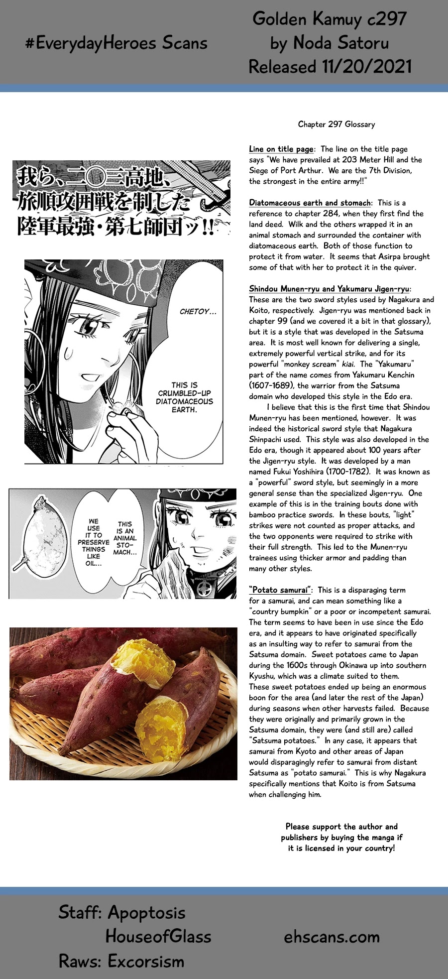 Golden Kamui Chapter 297 page 19 - Chapter 297: Escape from Goryokaku