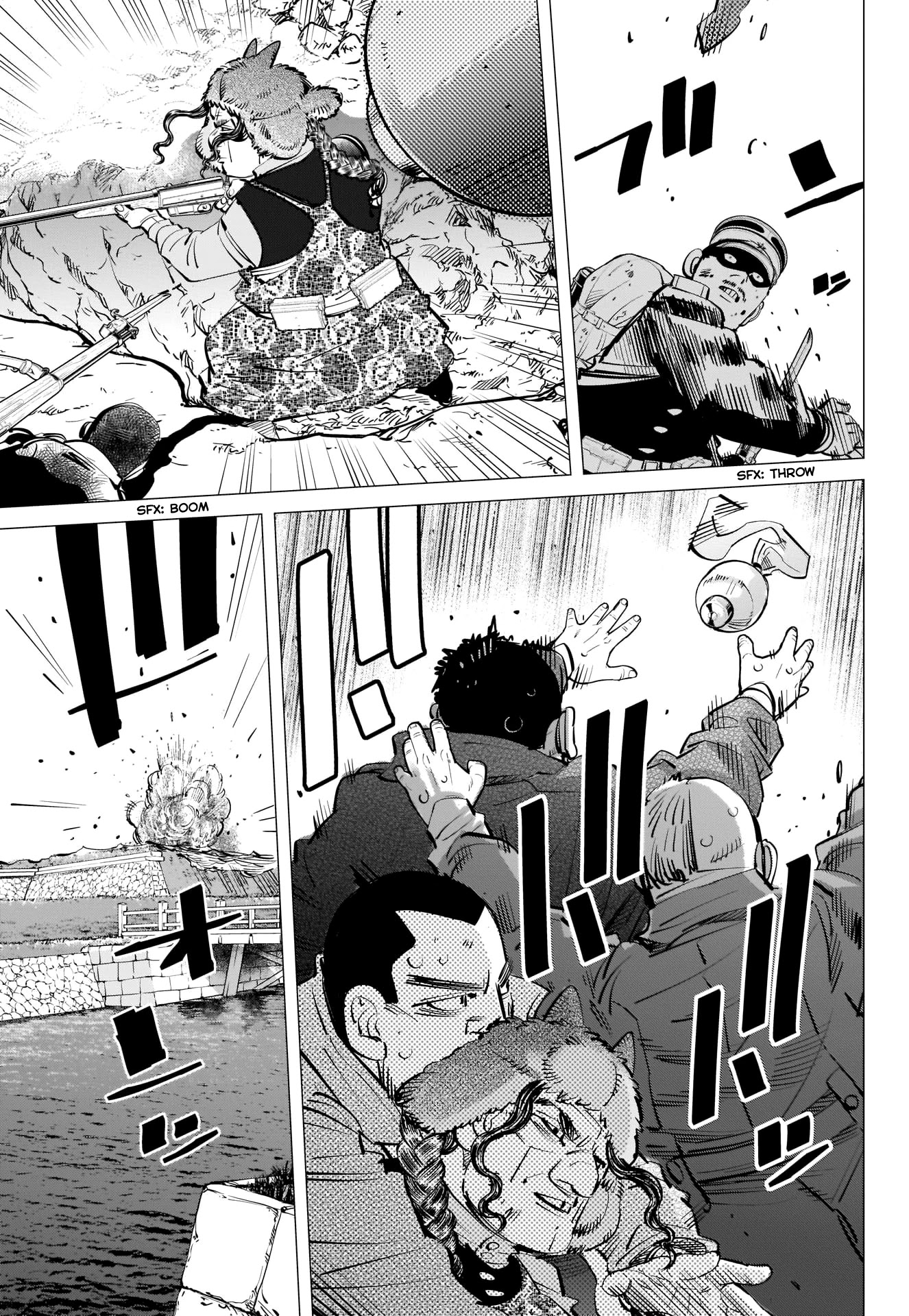 Golden Kamui Chapter 297 page 3 - Chapter 297: Escape from Goryokaku