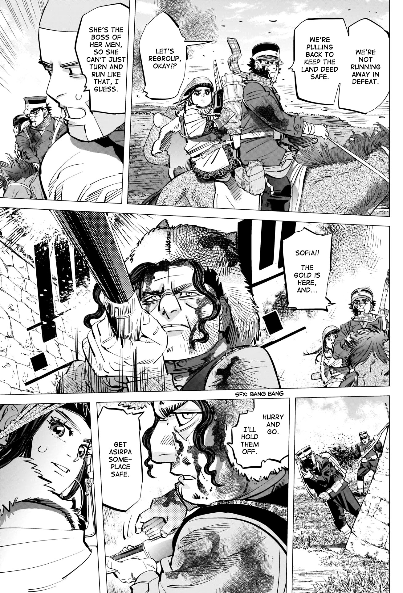 Golden Kamui Chapter 298 page 11 - Chapter 298: Wilk's Daughter
