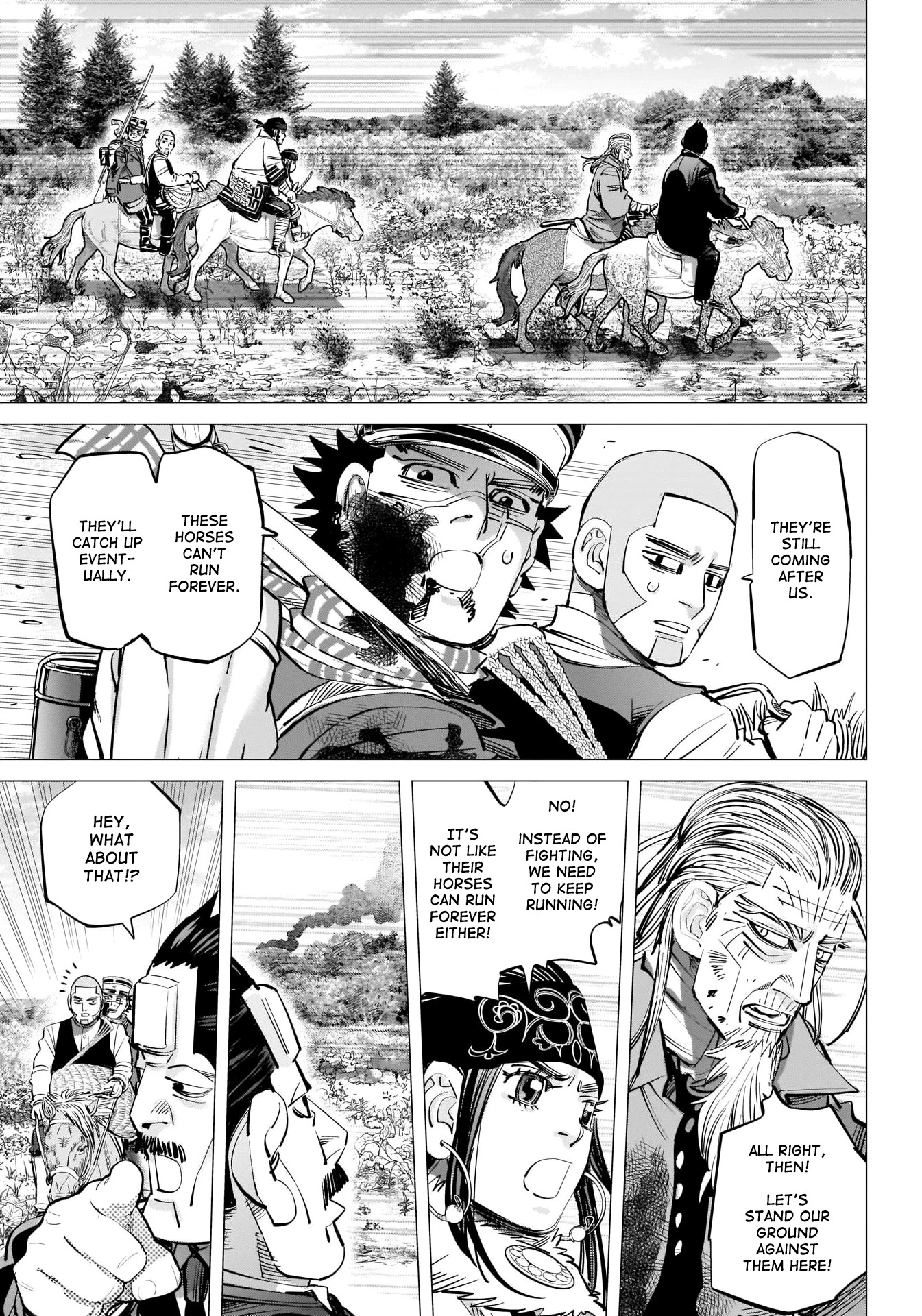 Golden Kamui Chapter 300 page 14 - Chapter 300: Continuing Battle
