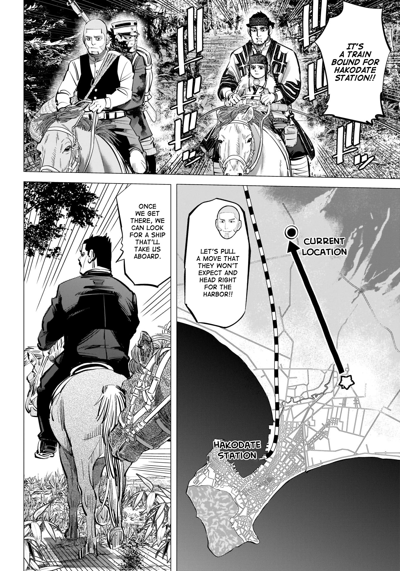 Golden Kamui Chapter 300 page 16 - Chapter 300: Continuing Battle