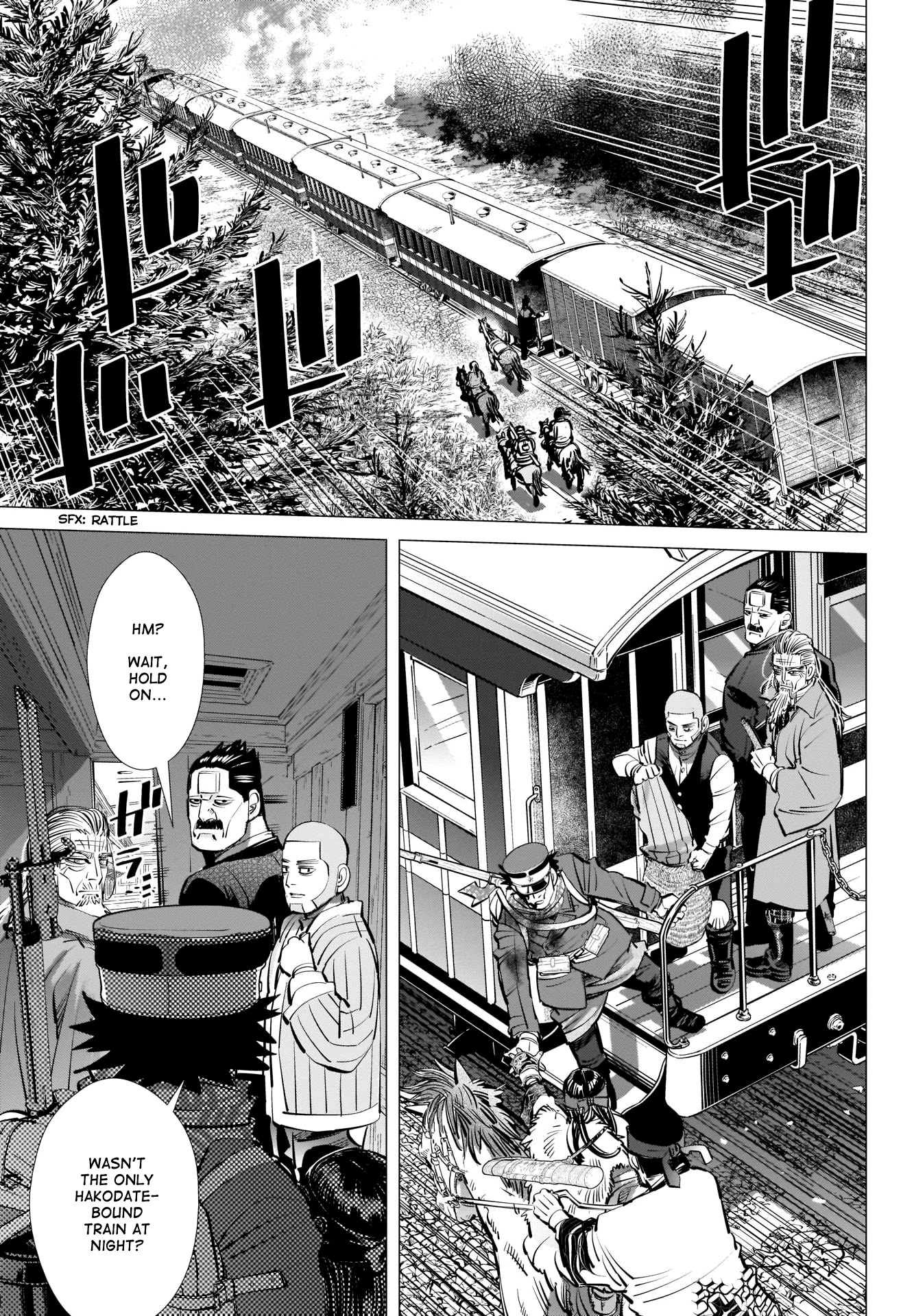 Golden Kamui Chapter 300 page 17 - Chapter 300: Continuing Battle
