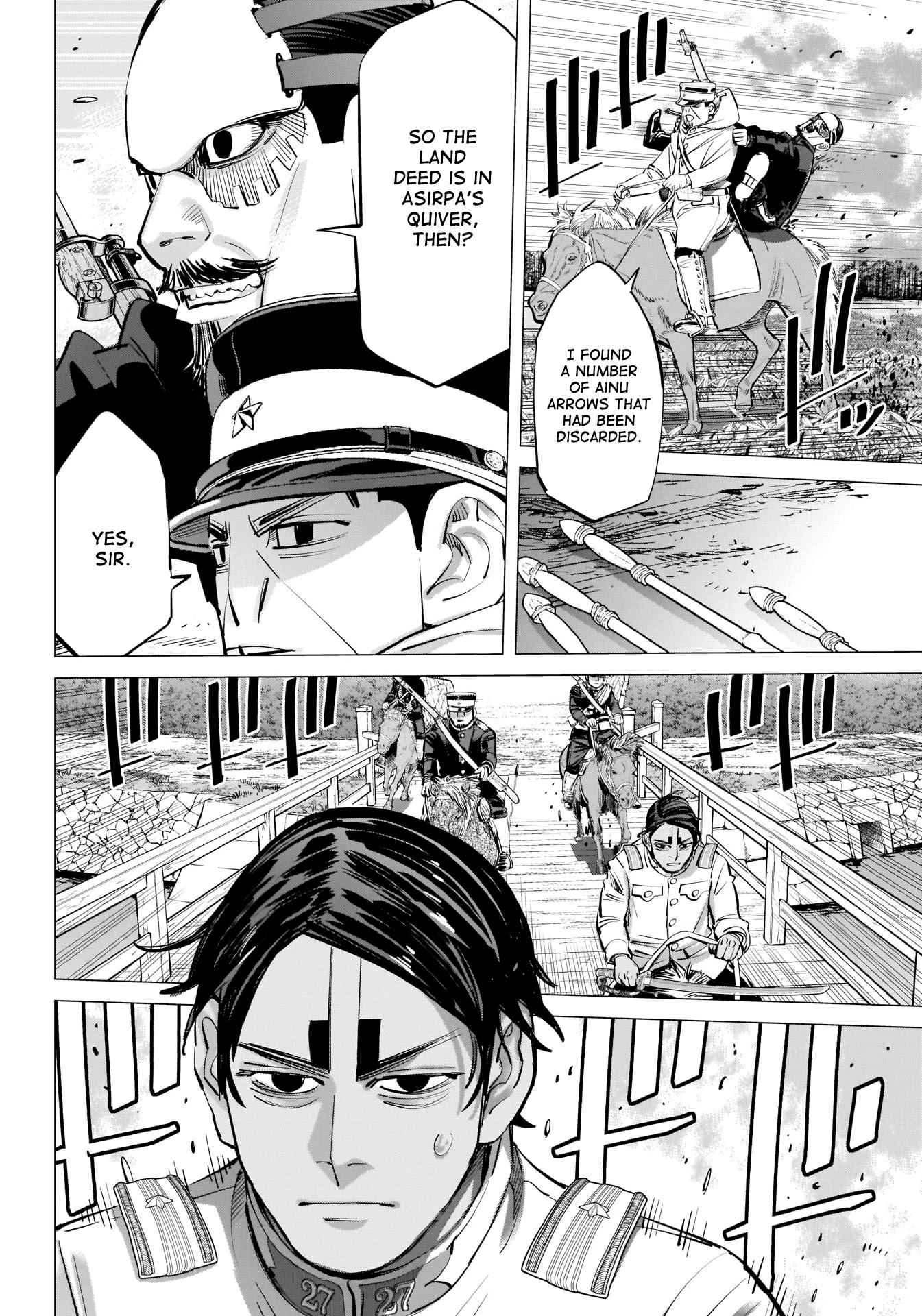 Golden Kamui Chapter 300 page 3 - Chapter 300: Continuing Battle