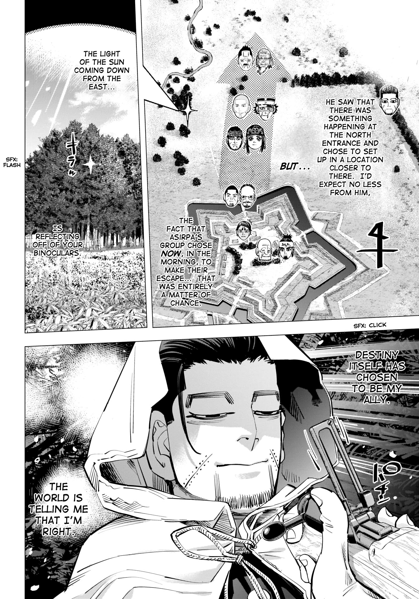 Golden Kamui Chapter 300 page 5 - Chapter 300: Continuing Battle