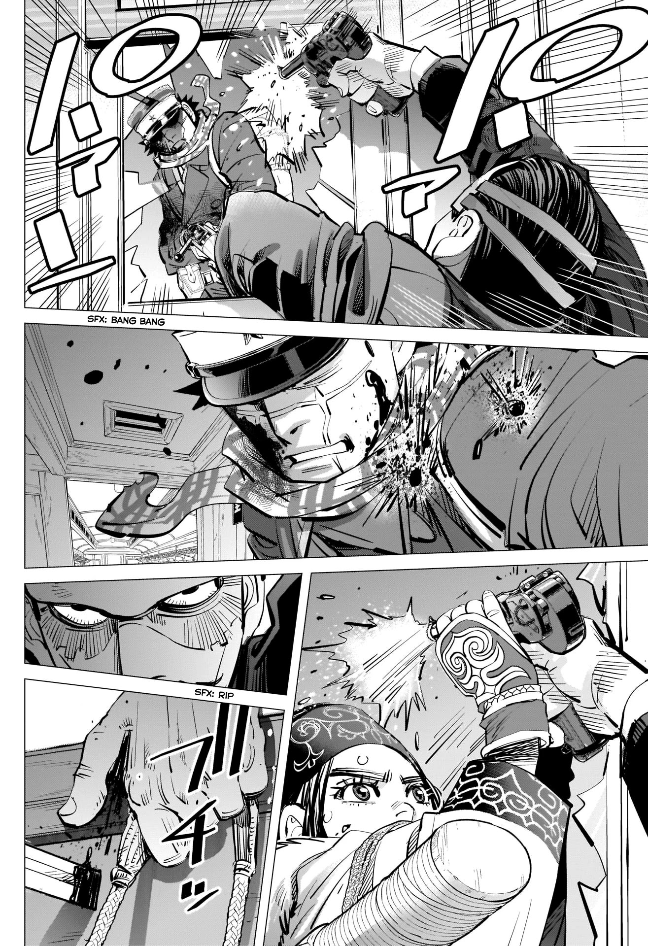 Golden Kamui Chapter 301 page 11 - Chapter 301: Second Wave