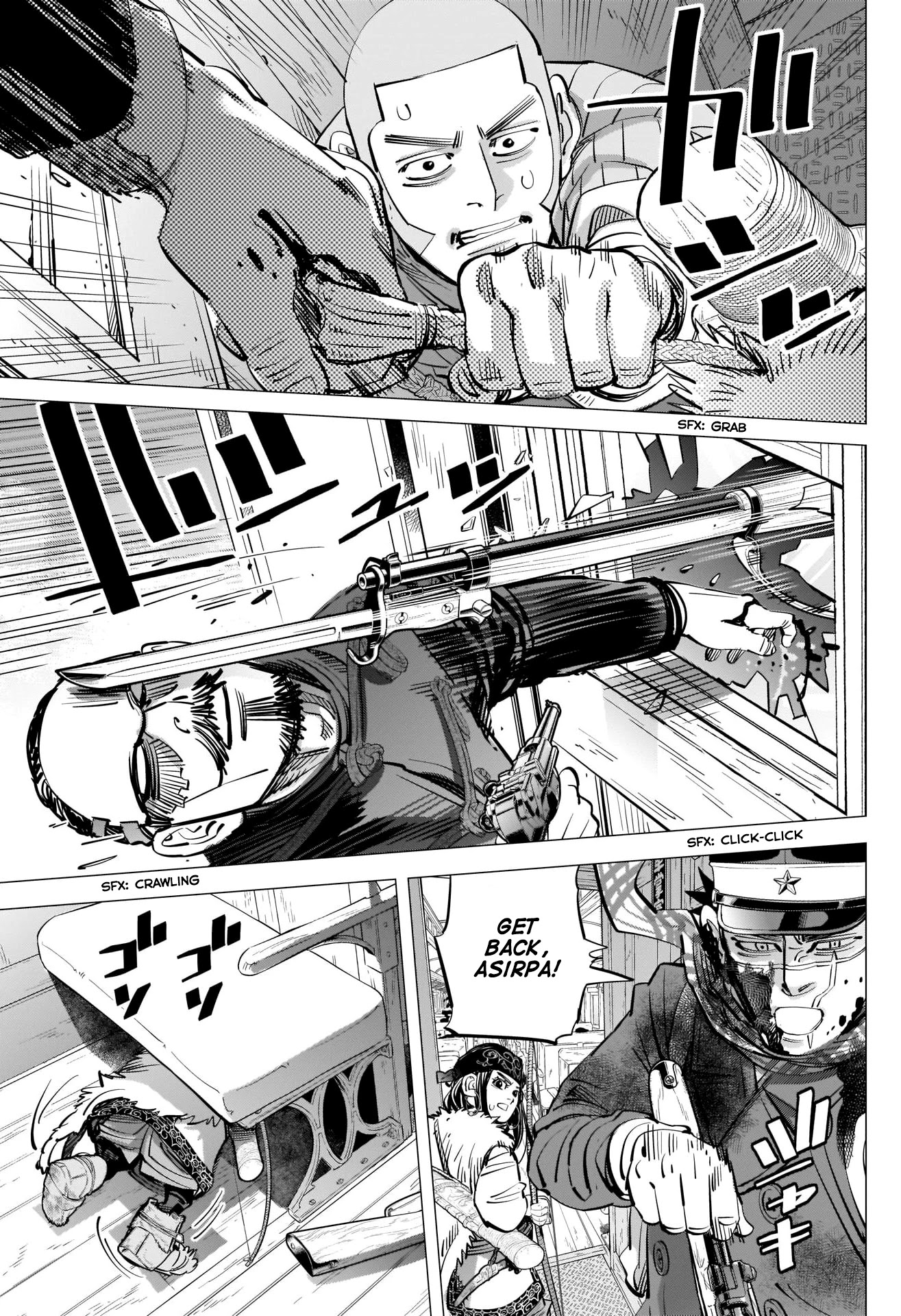 Golden Kamui Chapter 301 page 12 - Chapter 301: Second Wave