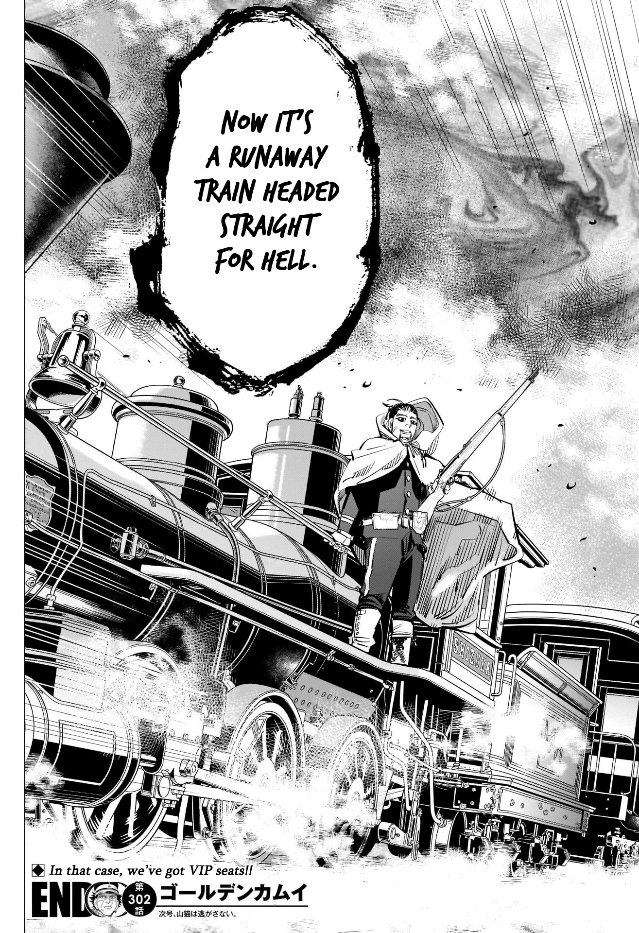 Golden Kamui Chapter 302 page 18 - Chapter 302: Mayhem on the Train