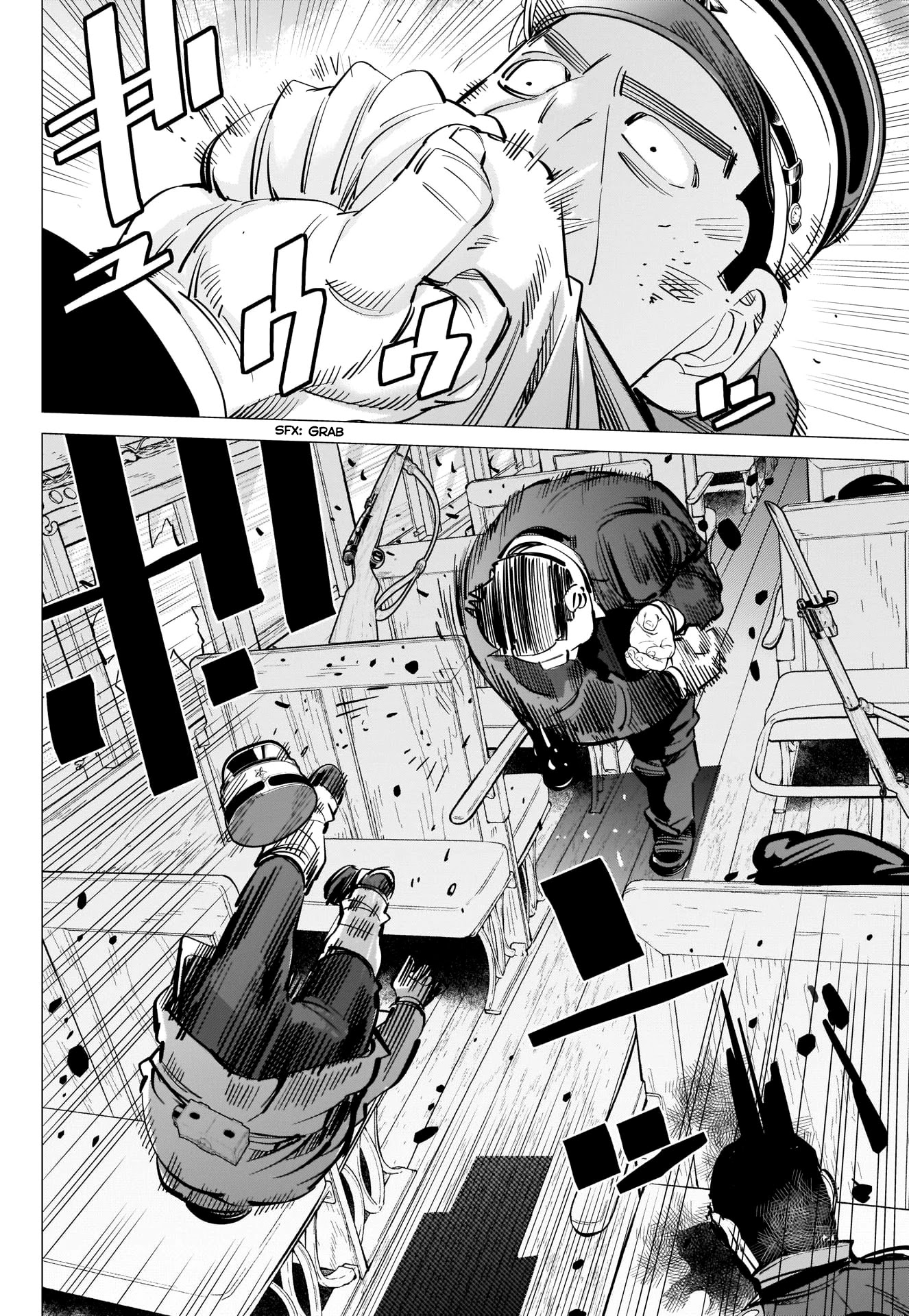 Golden Kamui Chapter 303 page 14 - Chapter 303: Runaway Train