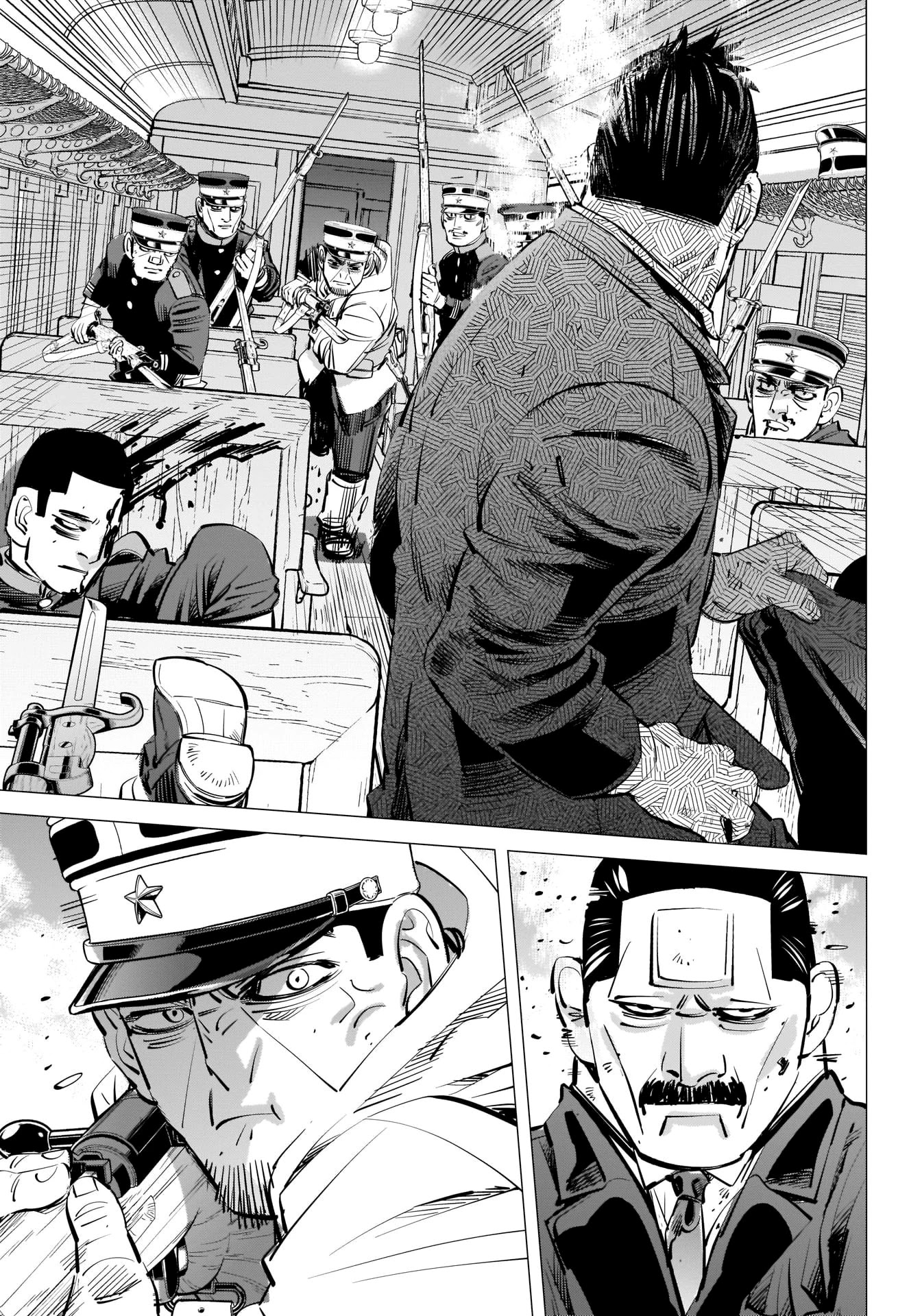Golden Kamui Chapter 303 page 5 - Chapter 303: Runaway Train