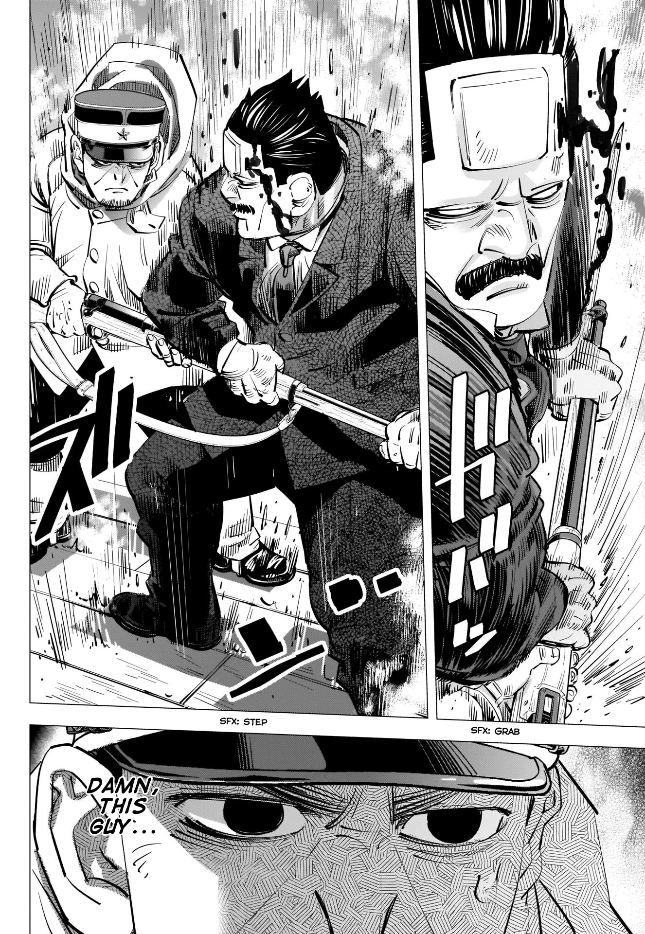 Golden Kamui Chapter 303 page 8 - Chapter 303: Runaway Train