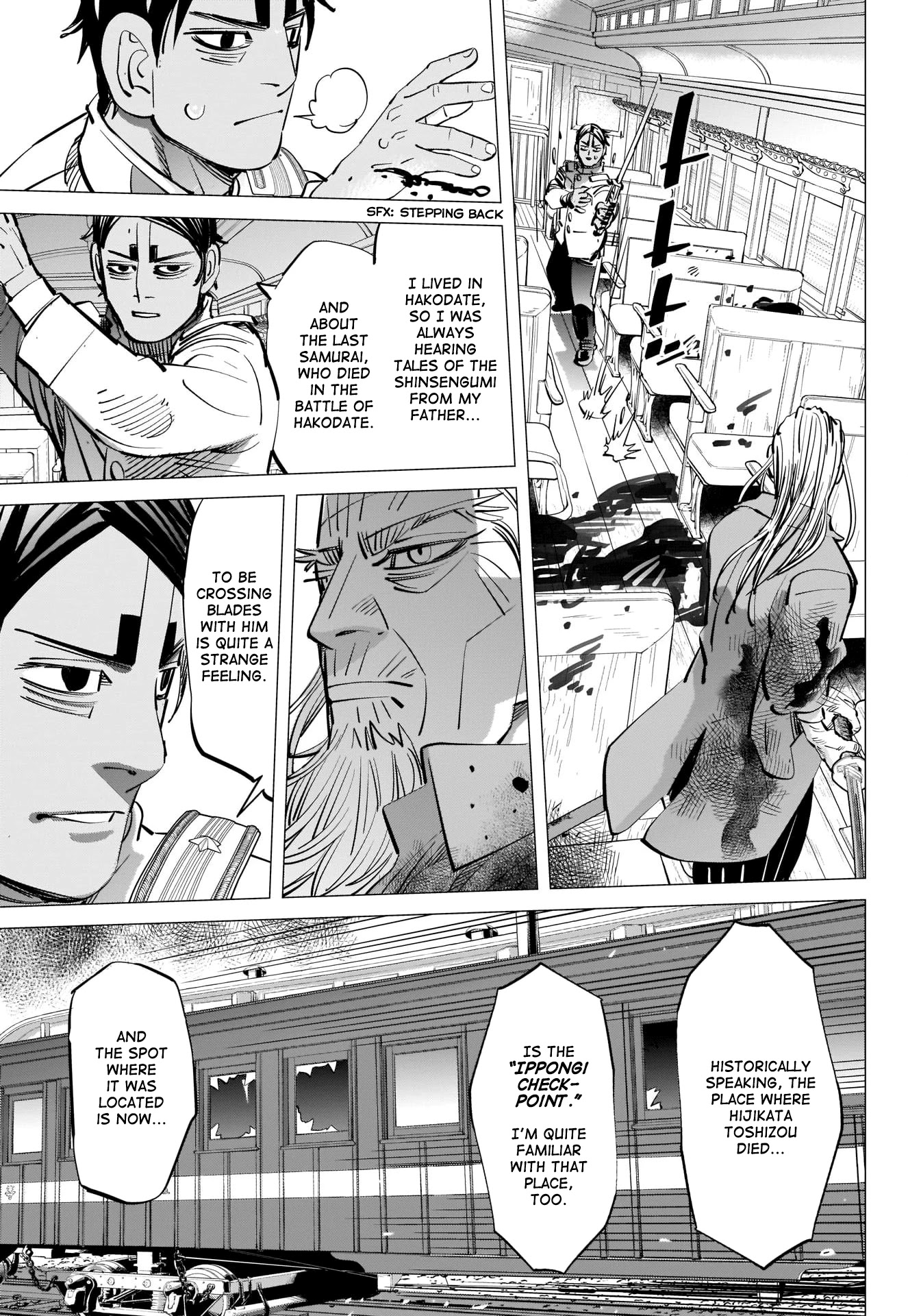 Golden Kamui Chapter 304 page 17 - Chapter 304: History