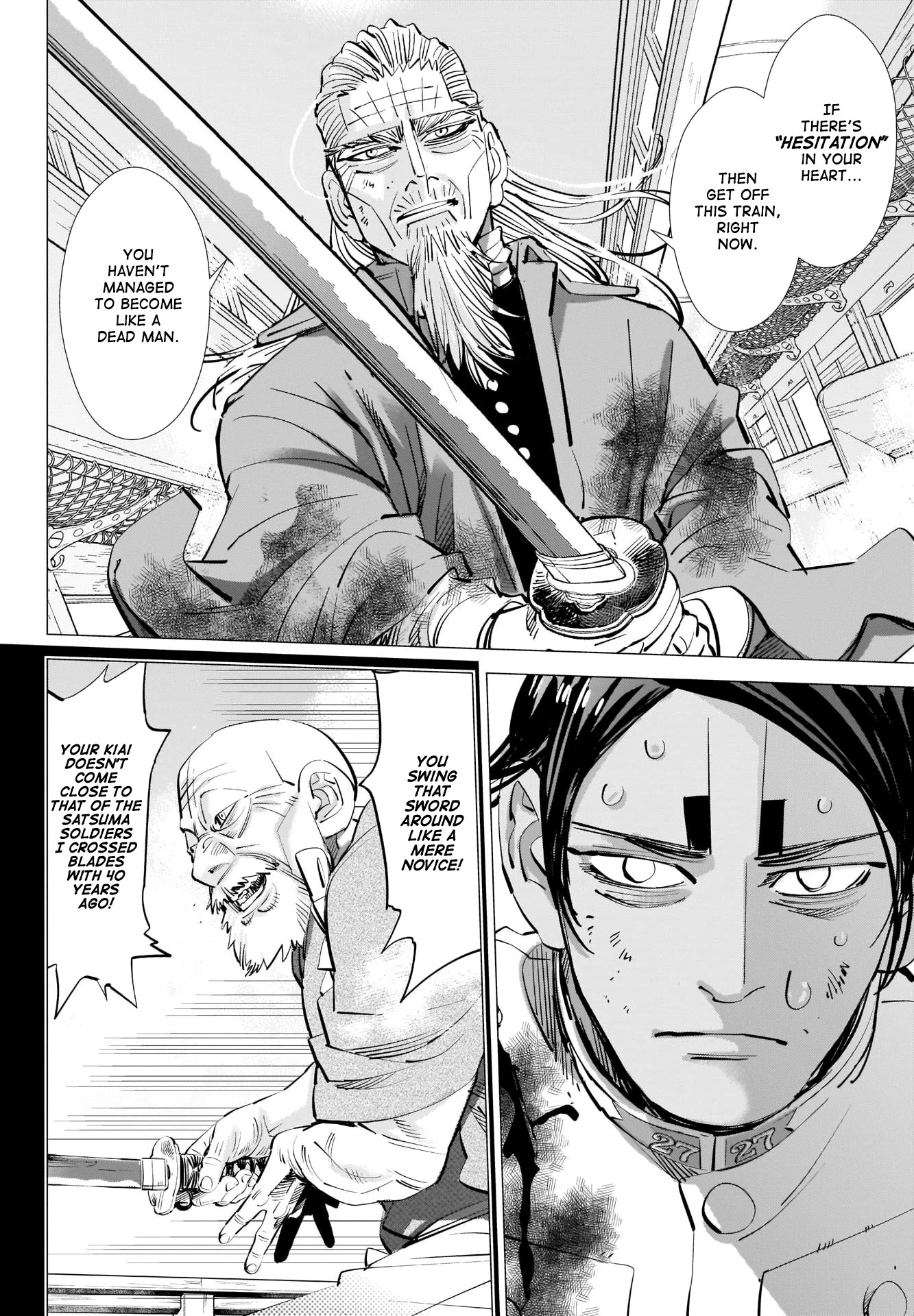 Golden Kamui Chapter 305 page 4 - Chapter 305: Hesitation
