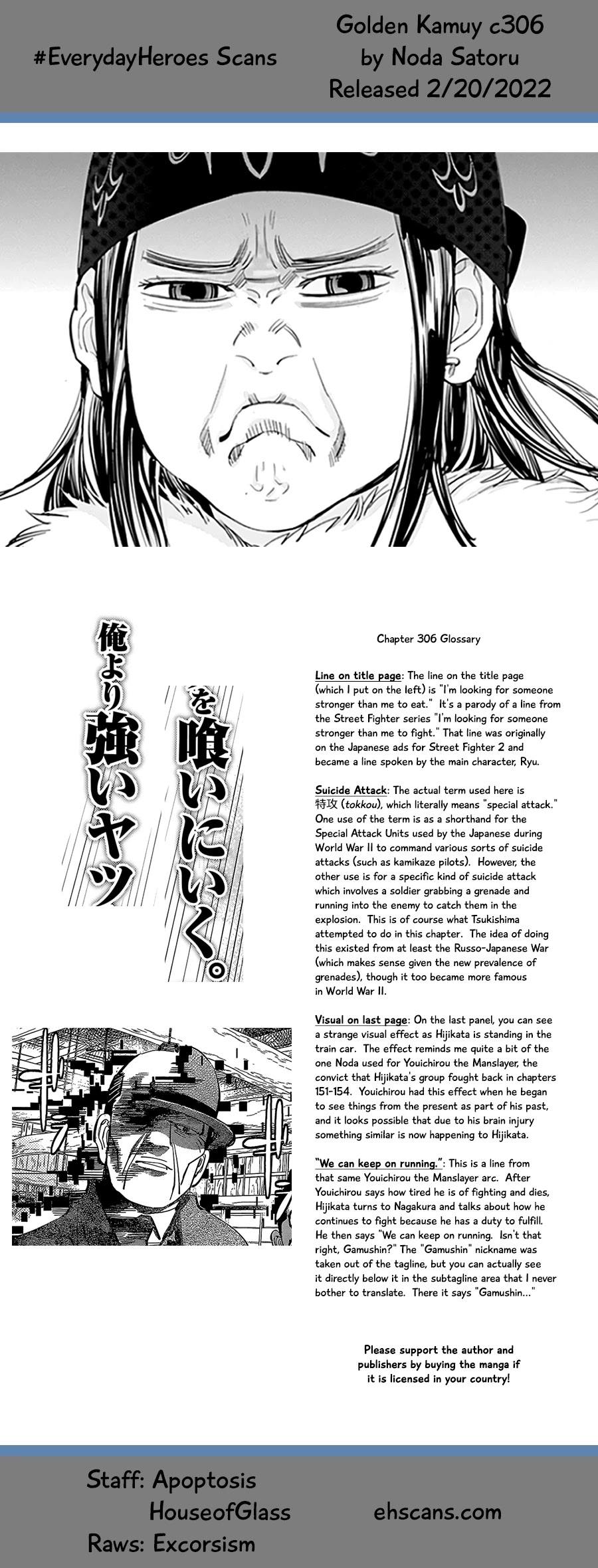 Golden Kamui Chapter 306 page 19 - Chapter 306: Suicide Attack