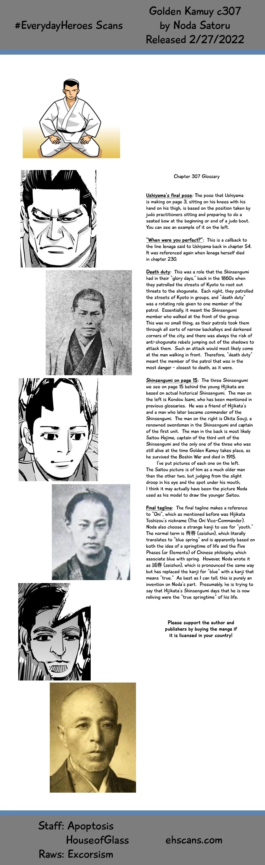Golden Kamui Chapter 307 page 19 - Chapter 307: Professor Penis