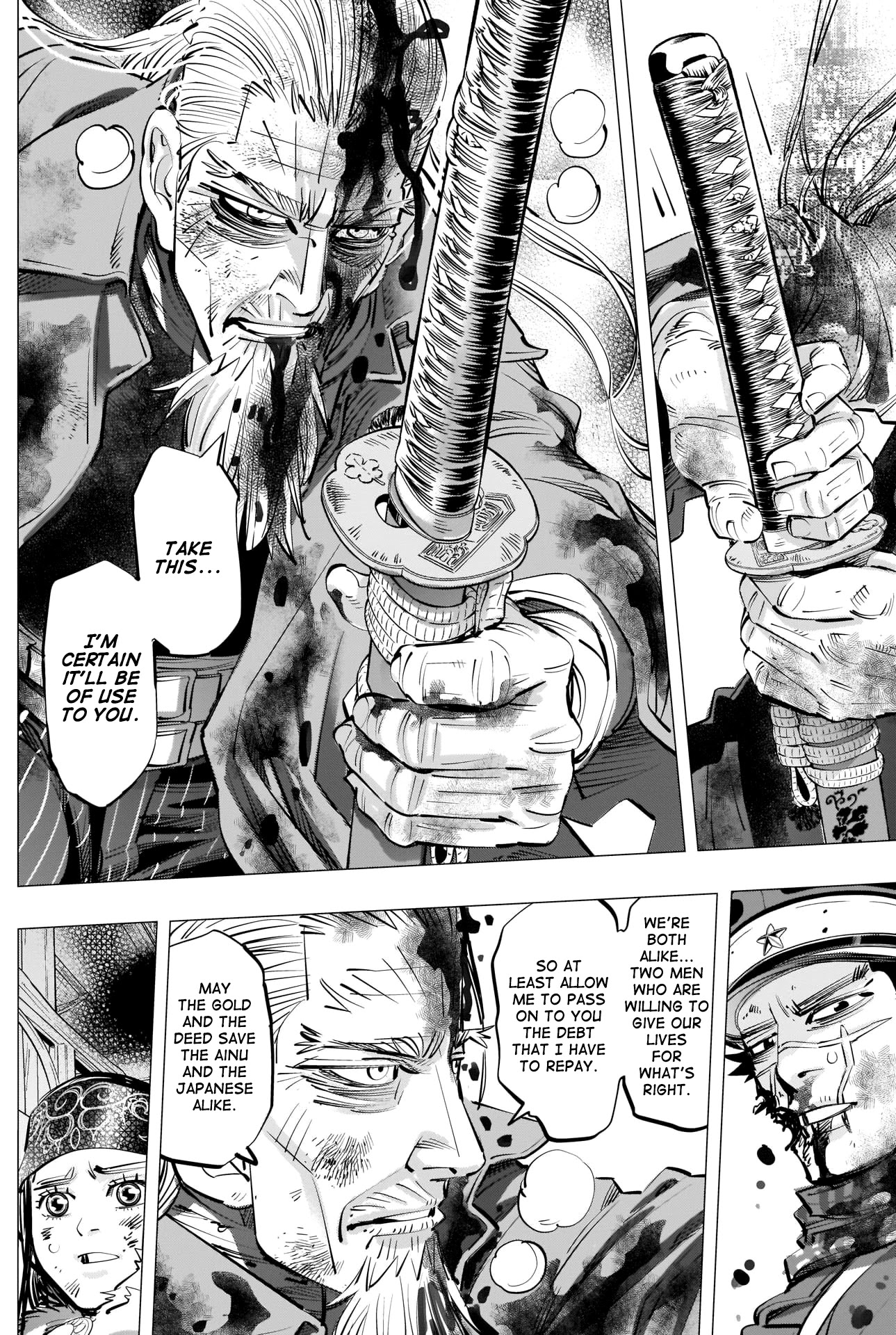 Golden Kamui Chapter 308 page 10 - Chapter 308: Both Alike