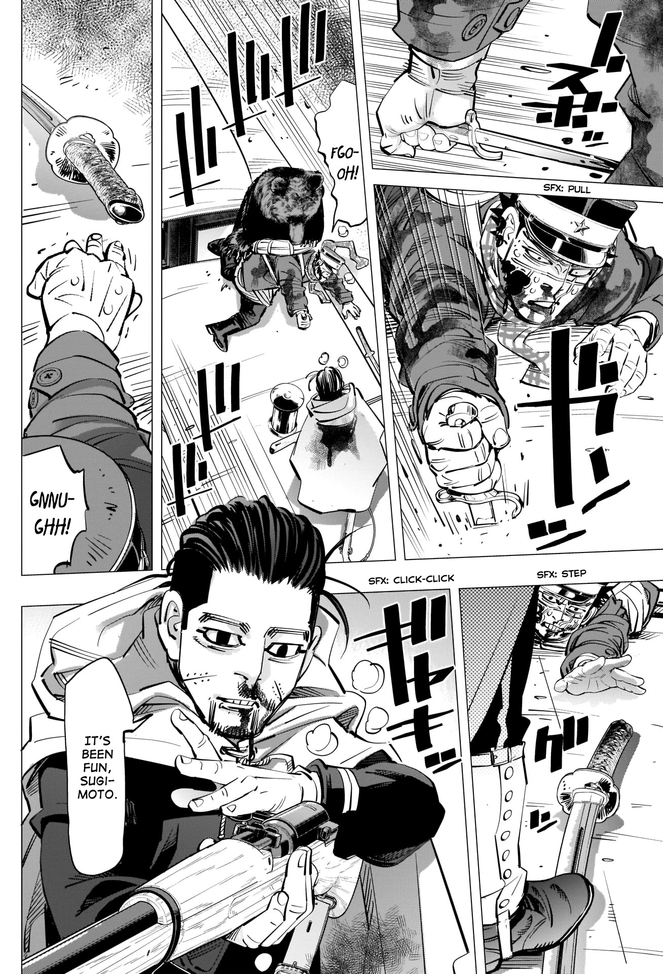 Golden Kamui Chapter 309 page 10 - Chapter 309: Bloodsoaked