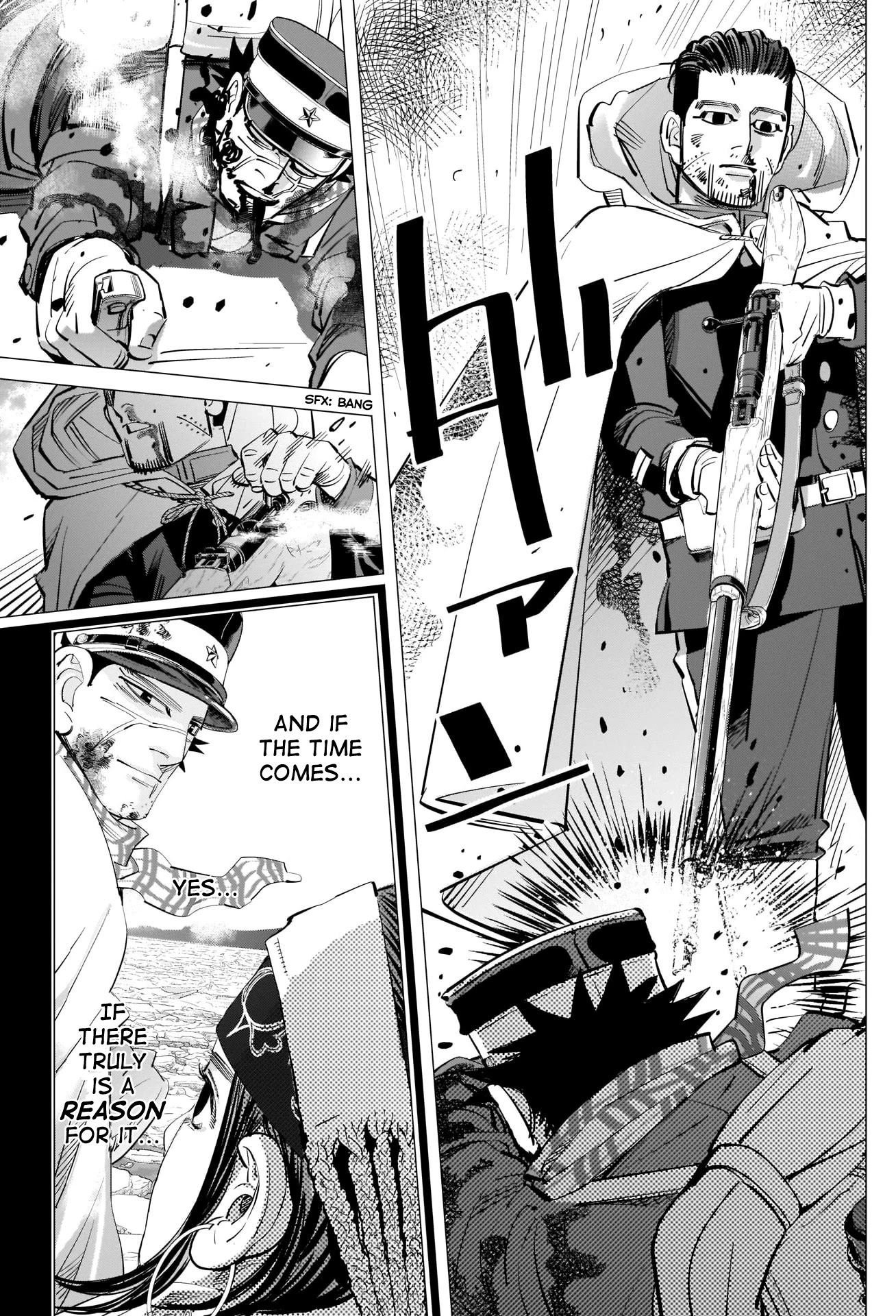 Golden Kamui Chapter 309 page 13 - Chapter 309: Bloodsoaked