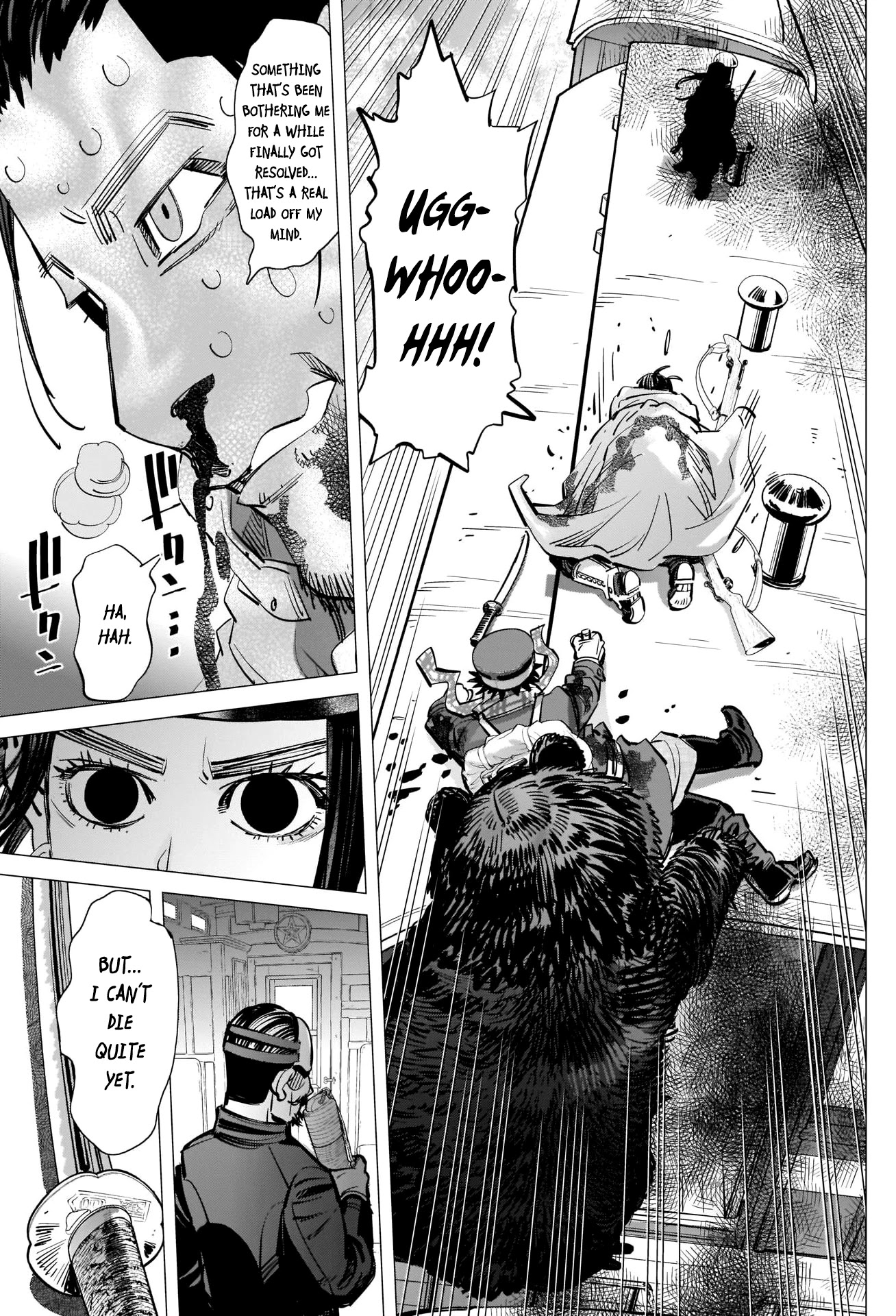 Golden Kamui Chapter 309 page 17 - Chapter 309: Bloodsoaked