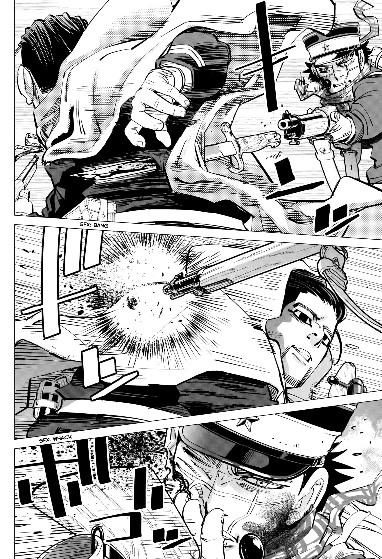 Golden Kamui Chapter 309 page 4 - Chapter 309: Bloodsoaked