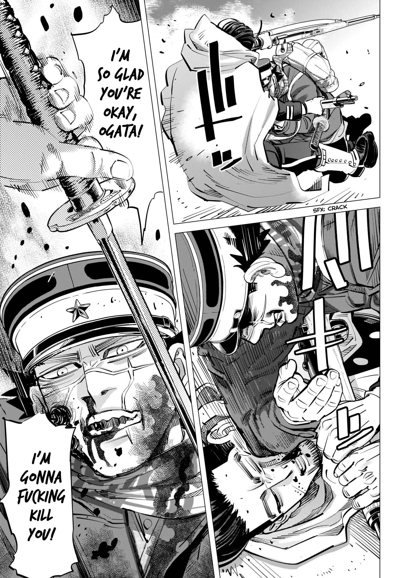 Golden Kamui Chapter 309 page 5 - Chapter 309: Bloodsoaked