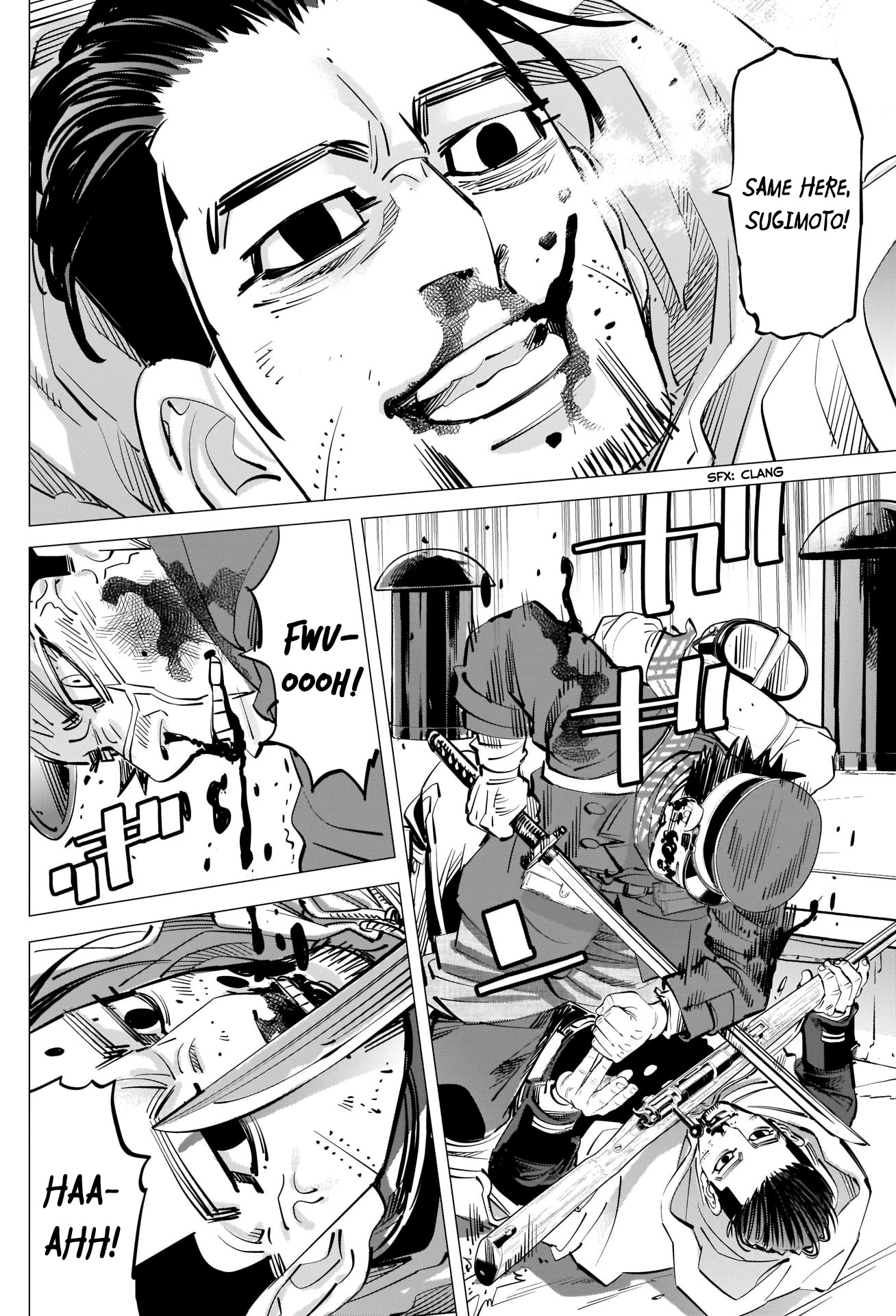 Golden Kamui Chapter 309 page 6 - Chapter 309: Bloodsoaked