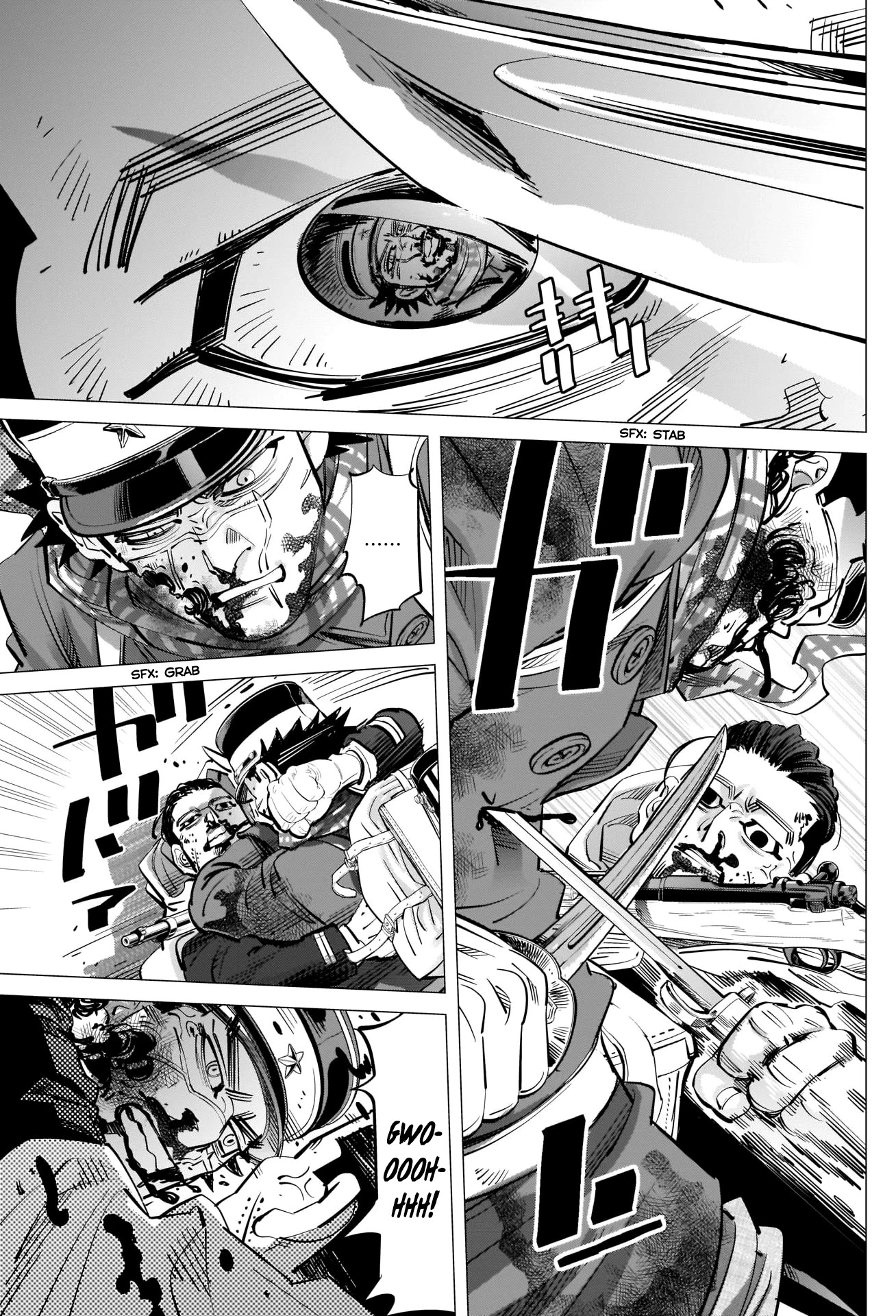 Golden Kamui Chapter 309 page 7 - Chapter 309: Bloodsoaked
