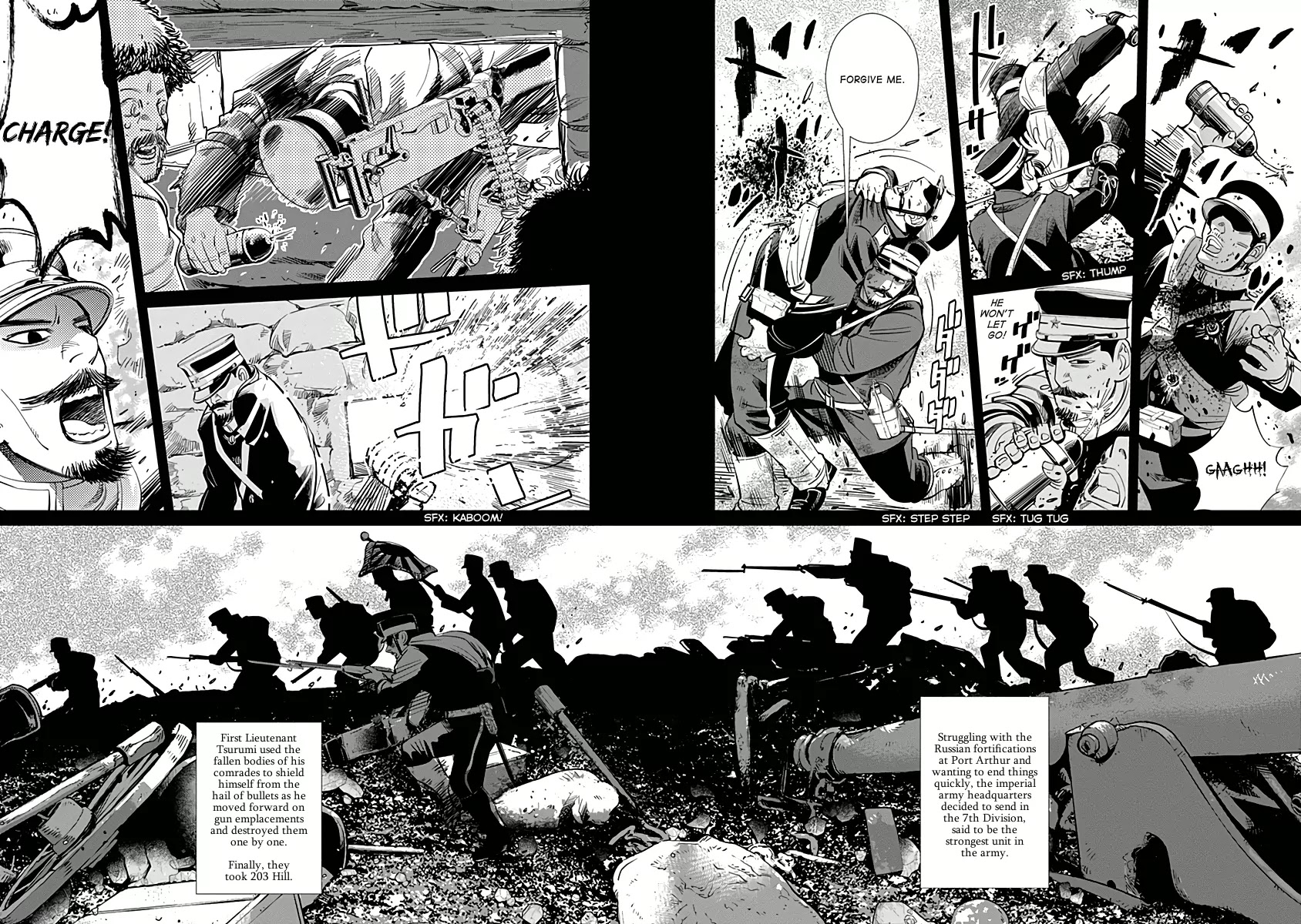 Golden Kamui Chapter 31 page 10 - Chapter 31: 203 Hill